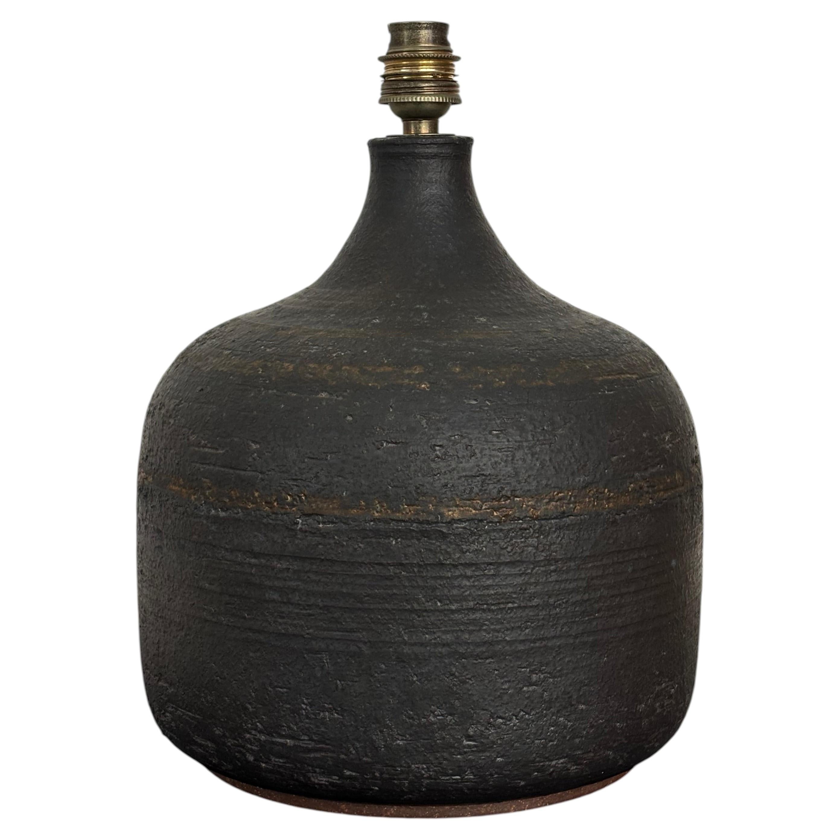 Table lamp by Jacques Pouchain for Dieulfilt