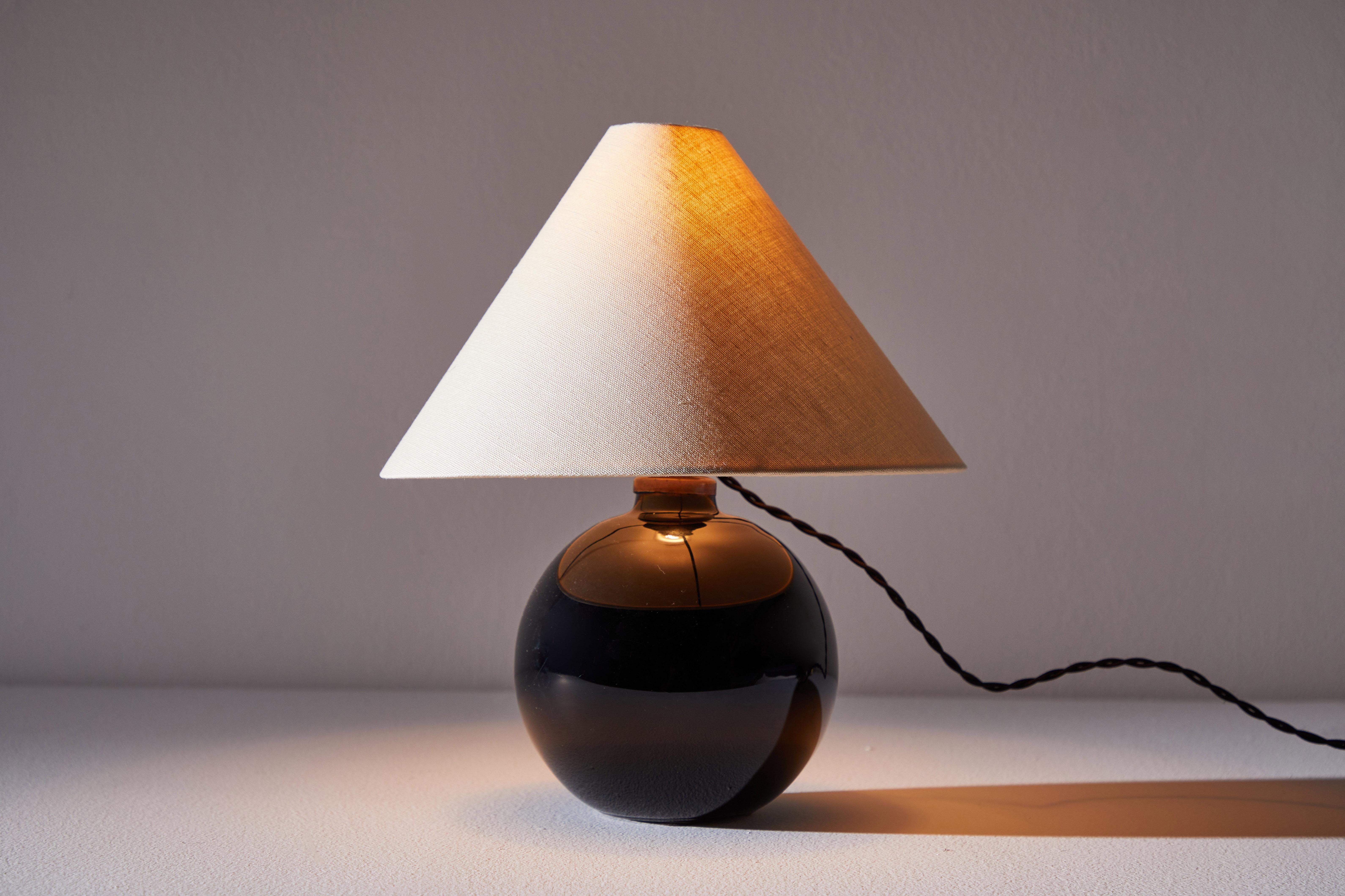 Mid-Century Modern Table Lamp by Jaques Adnet