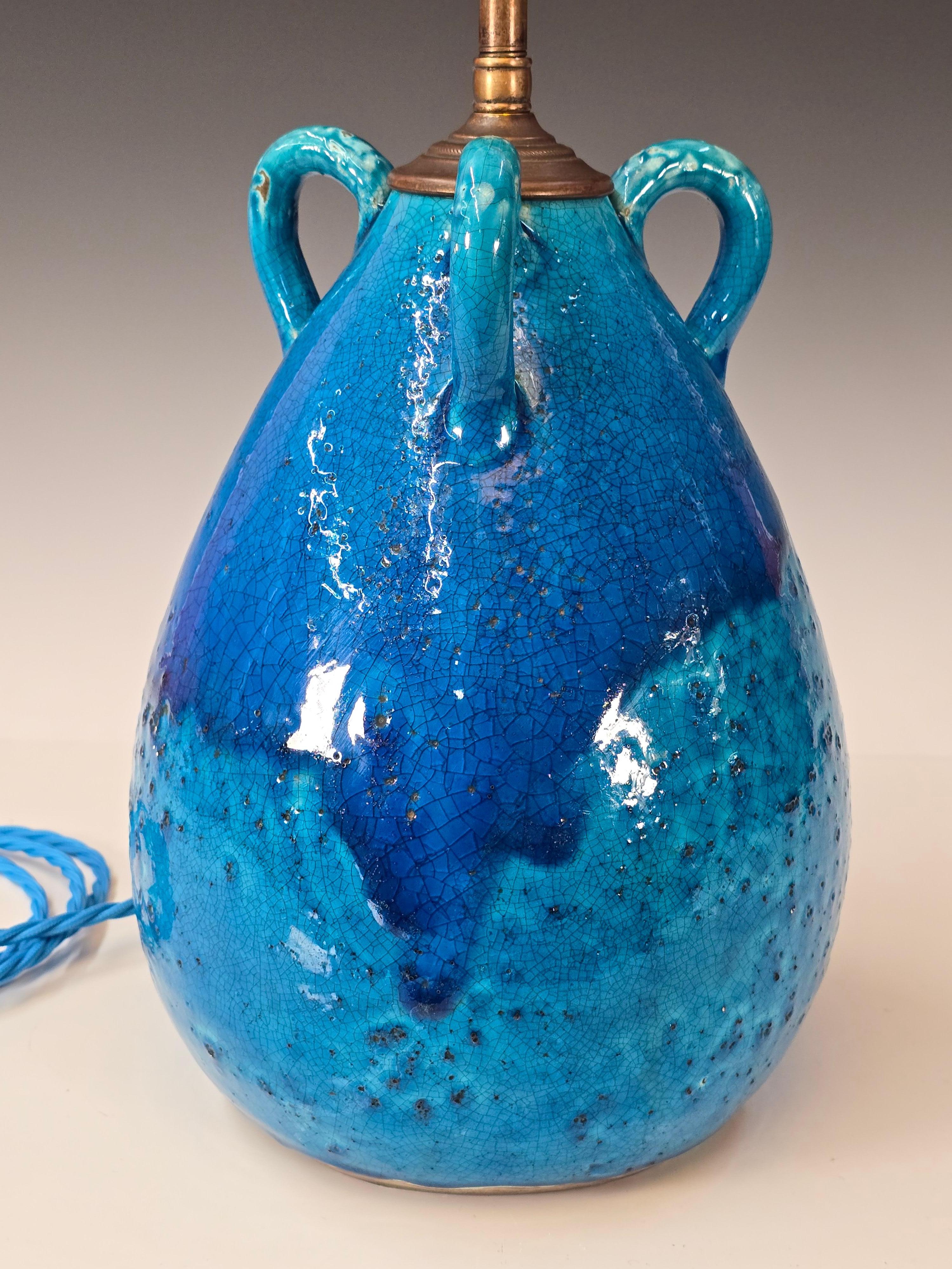 Table Lamp by Jean Besnard For Sale 3