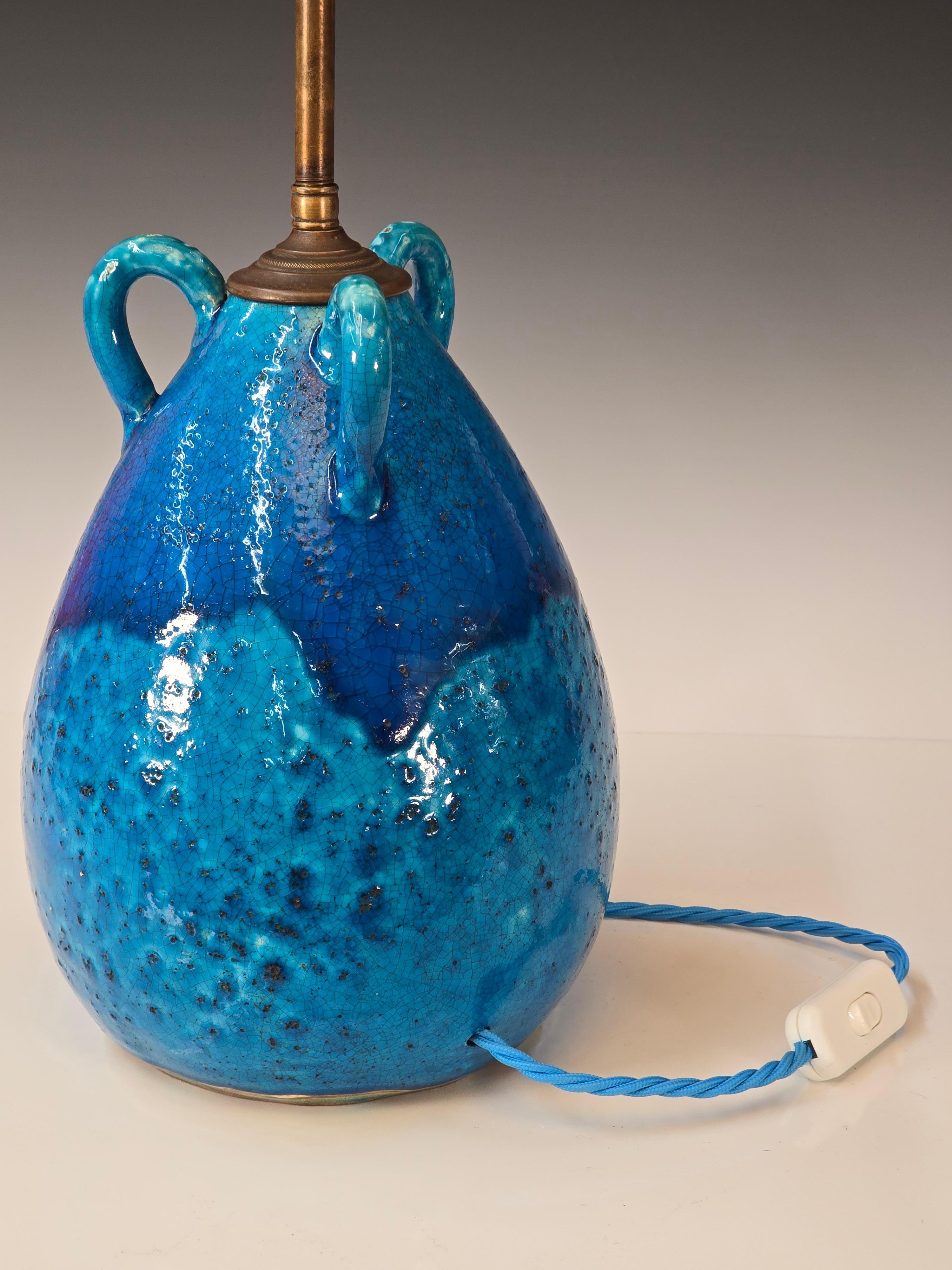Table Lamp by Jean Besnard For Sale 5