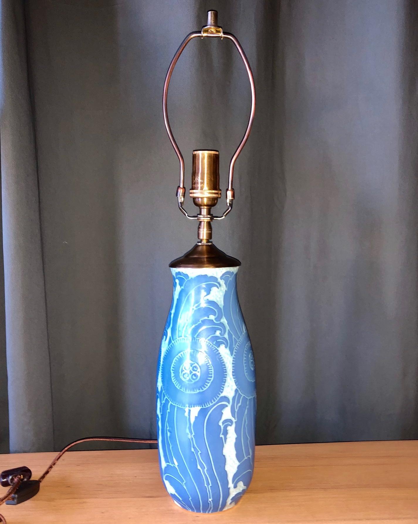Scandinavian Modern Table Lamp by Josef Ekberg For Sale