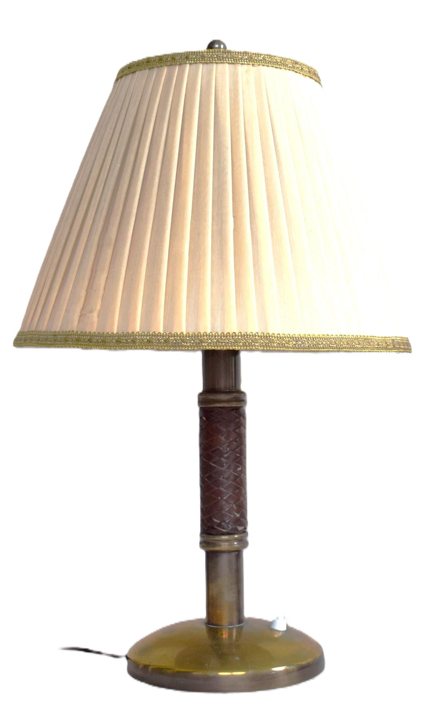 Bauhaus Table Lamp by Josef Frank for Kalmar, 1930s For Sale