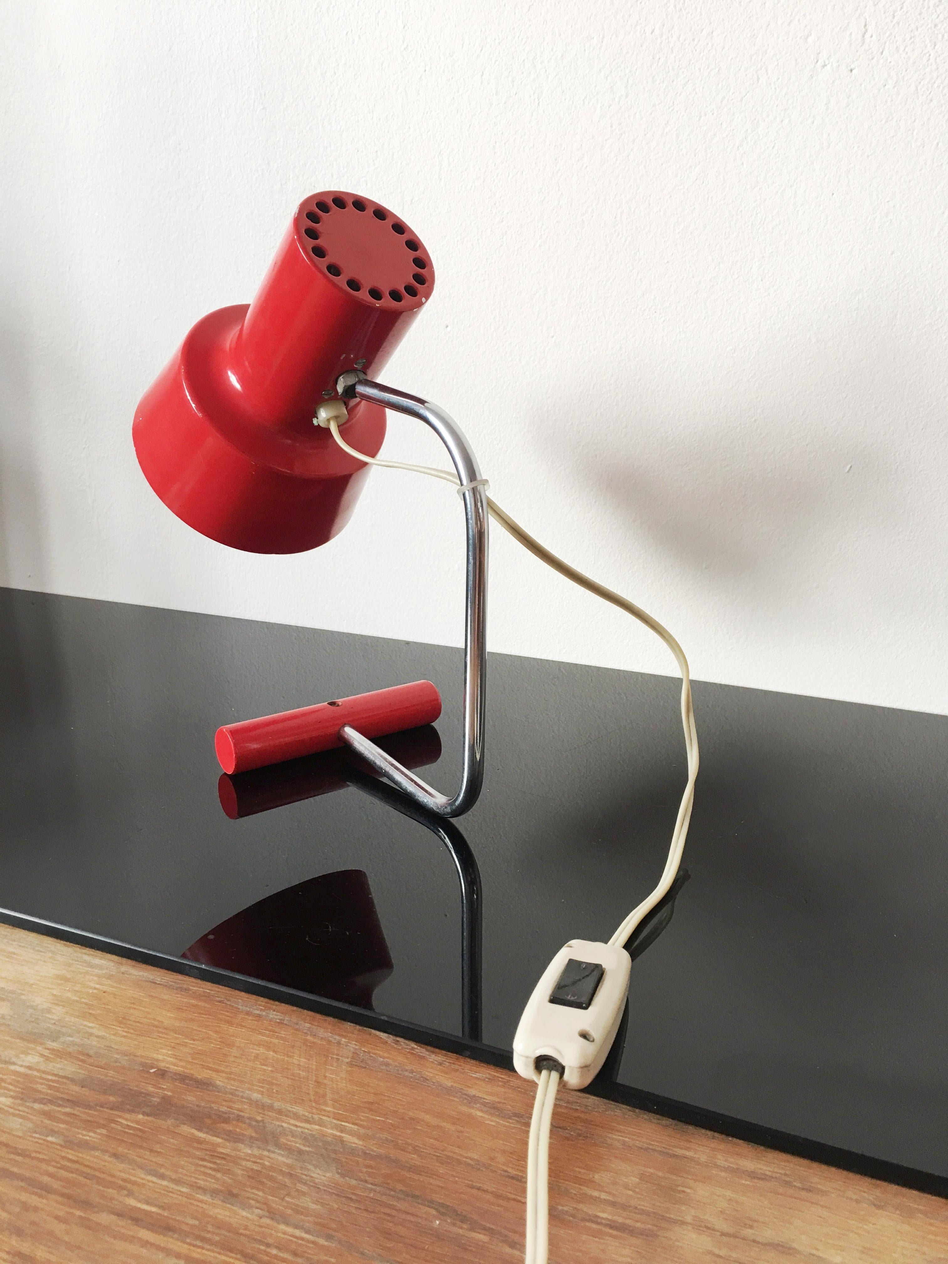 Table Lamp by Josef Hurka for Napako, 1960s In Good Condition For Sale In Prague, CZ