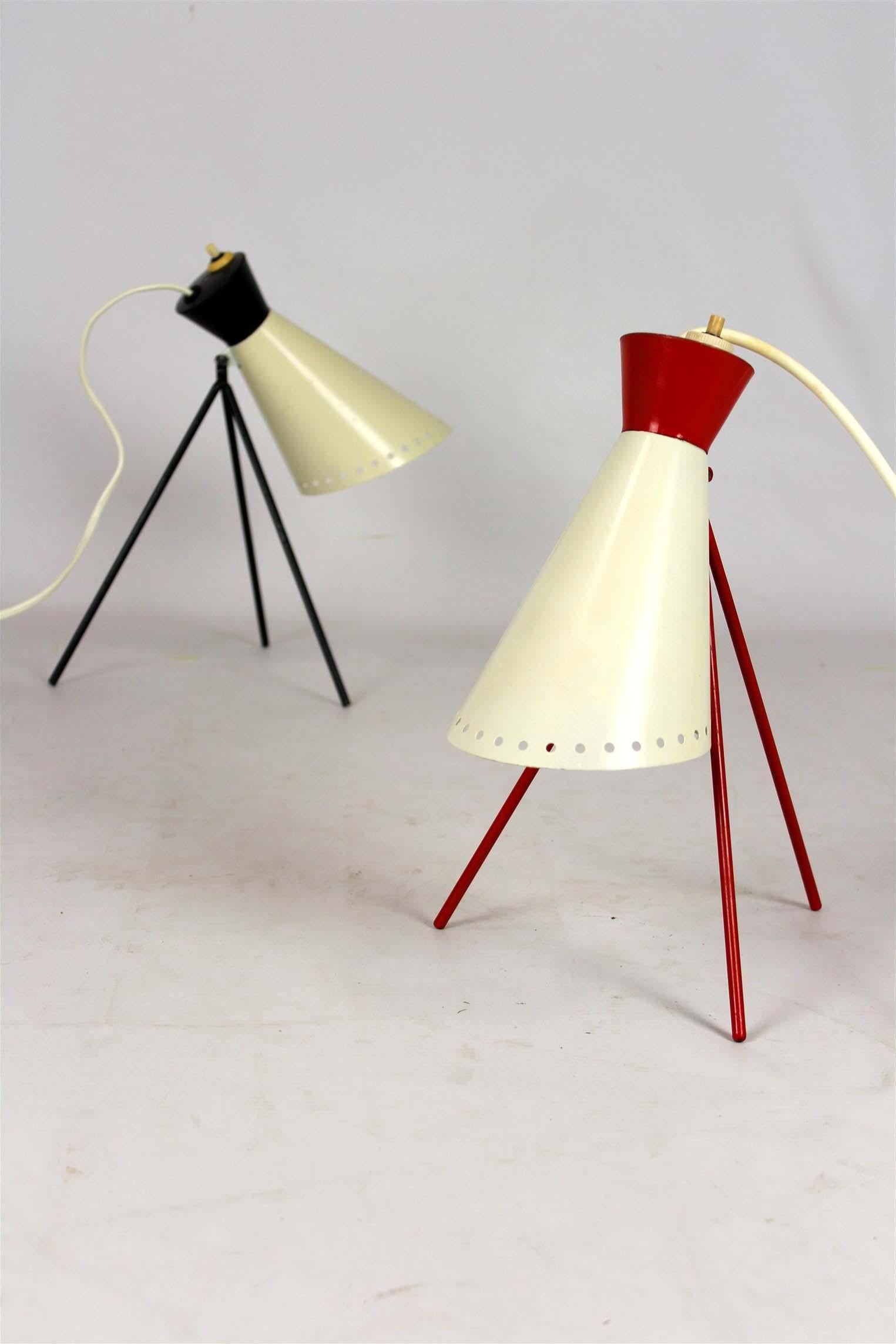 Table Lamp by Josef Hurka for Napako, 1960s For Sale 2