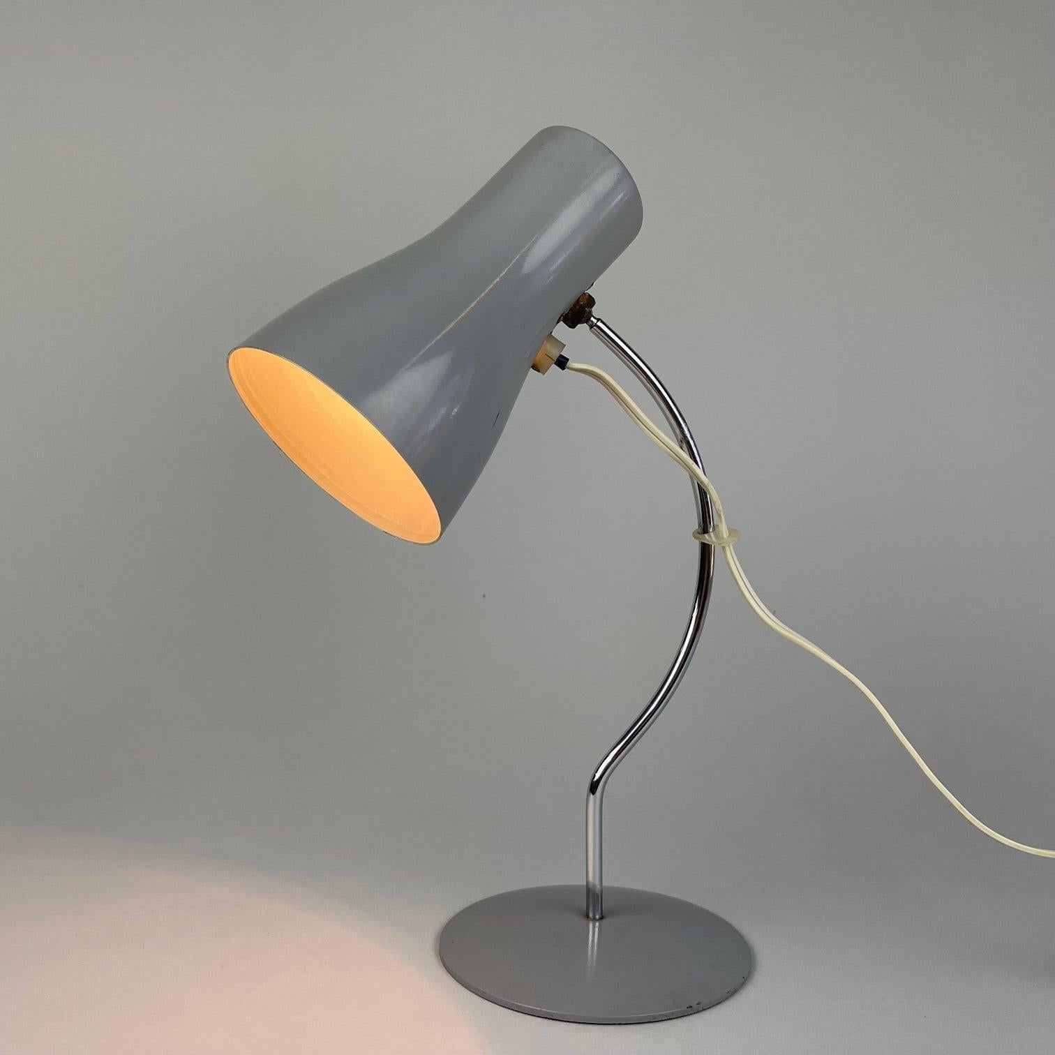 Mid-Century Modern Table lamp by Josef Hůrka for Napako, 1970's For Sale