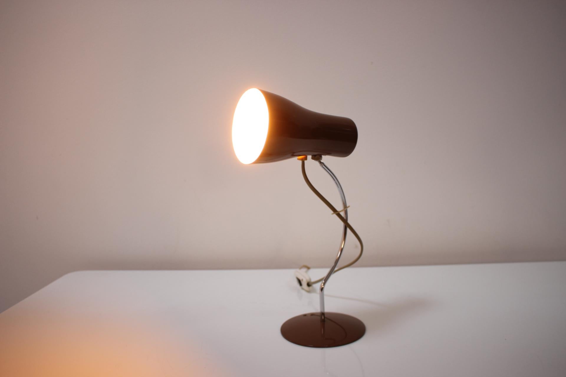 Table Lamp by Josef Hůrka for Napako, 1970's For Sale 2
