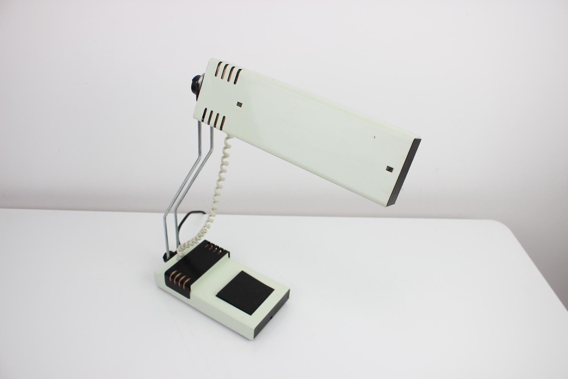 Mid-Century Modern  Table Lamp by Josef Mára from Tesla, 1990s For Sale