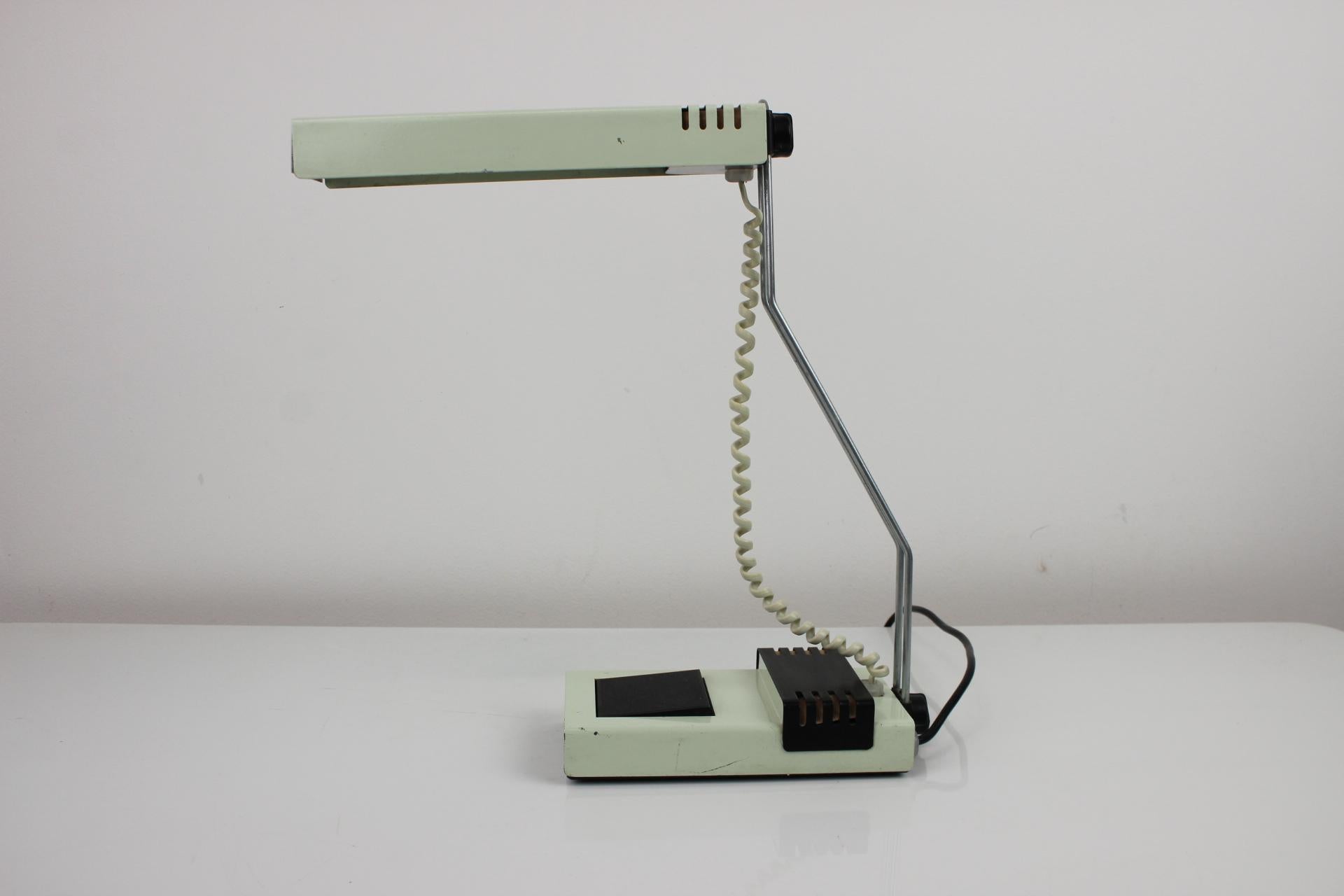 Table Lamp by Josef Mára from Tesla, 1990s In Good Condition For Sale In Praha, CZ