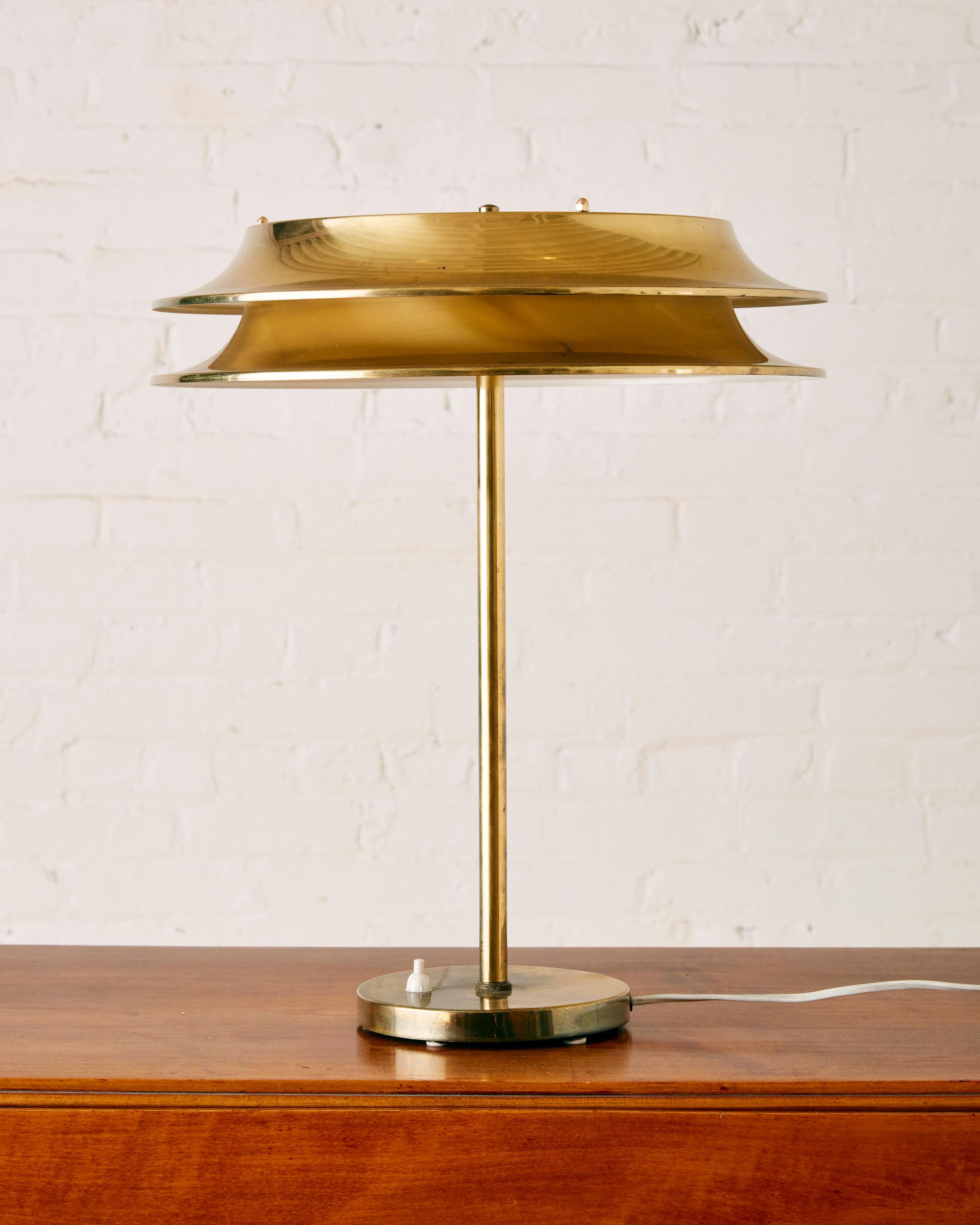 Mid-Century Modern Table Lamp by Kai Ruokenen For Sale