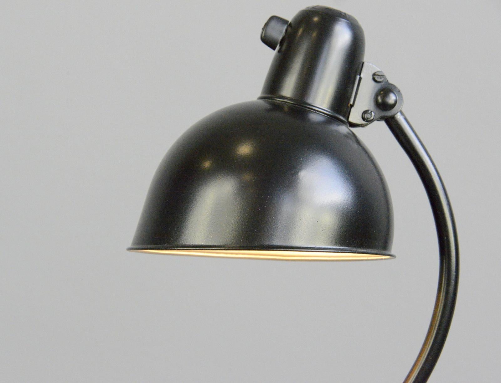 German Table Lamp by Kaiser Jdell, circa 1930s