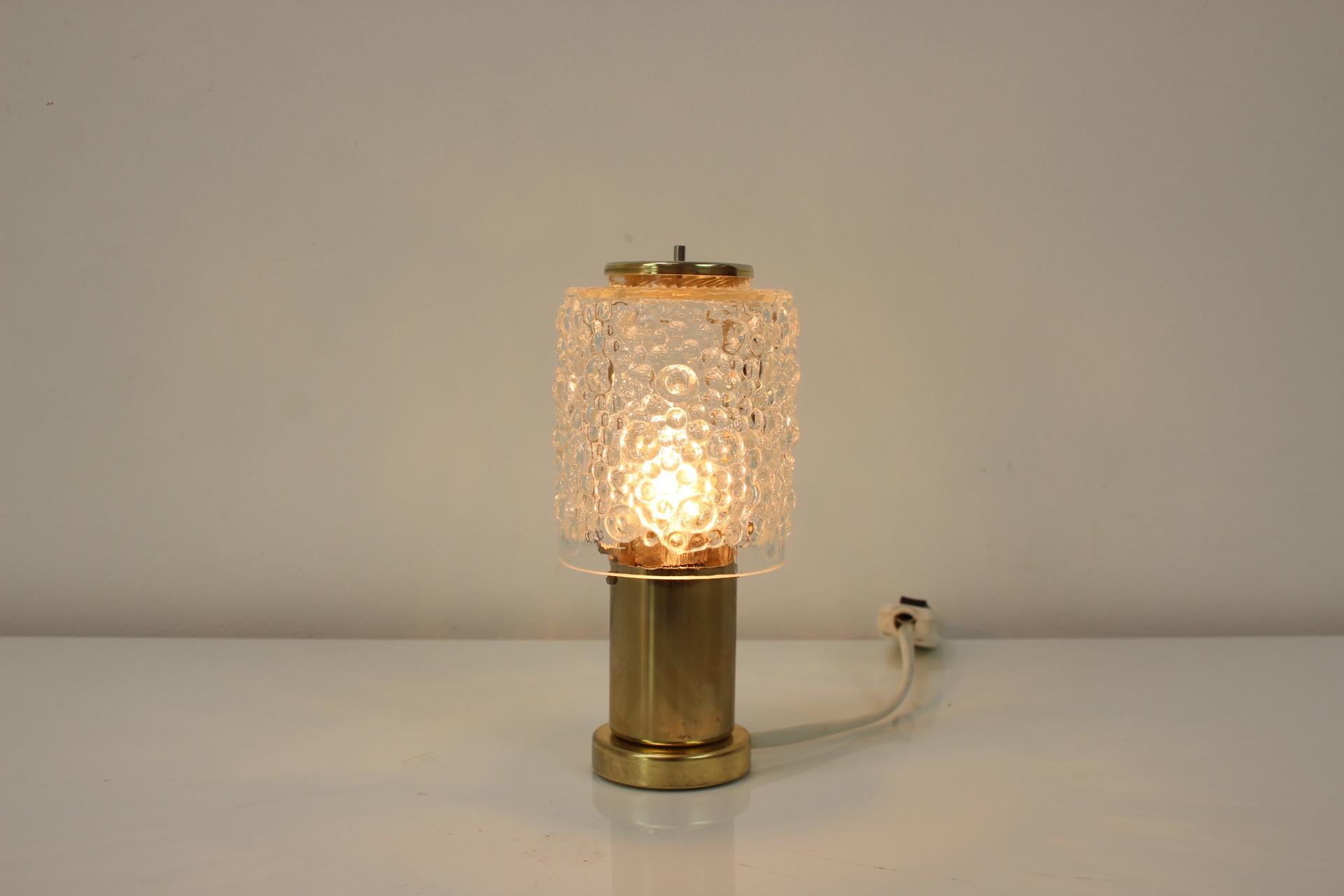 Lampe de table Kamenicky Senov Preciosa, 1970 Bon état - En vente à Praha, CZ