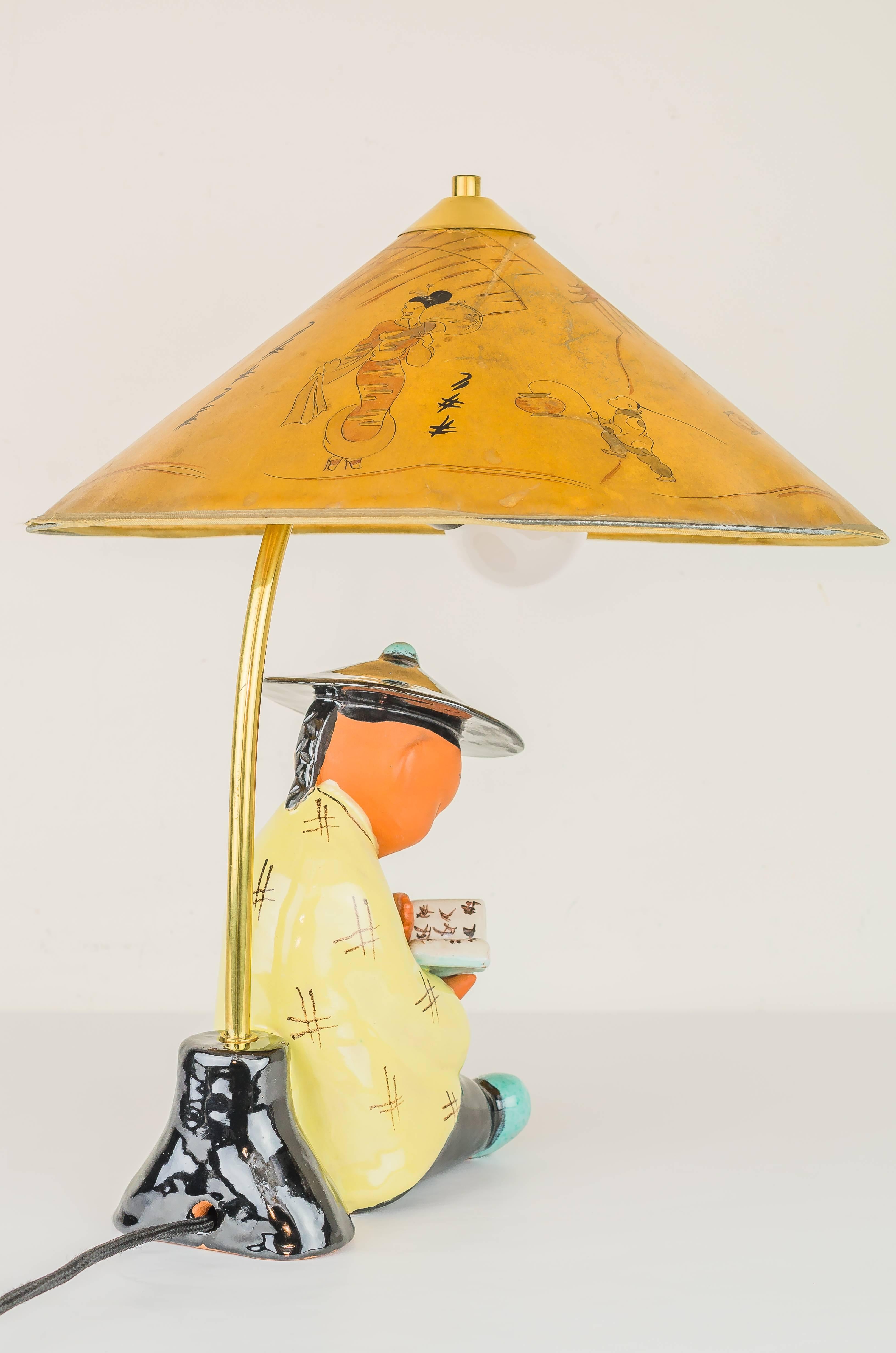 Lampe de table de Karli Bauer, vers les années 1950 en vente 4