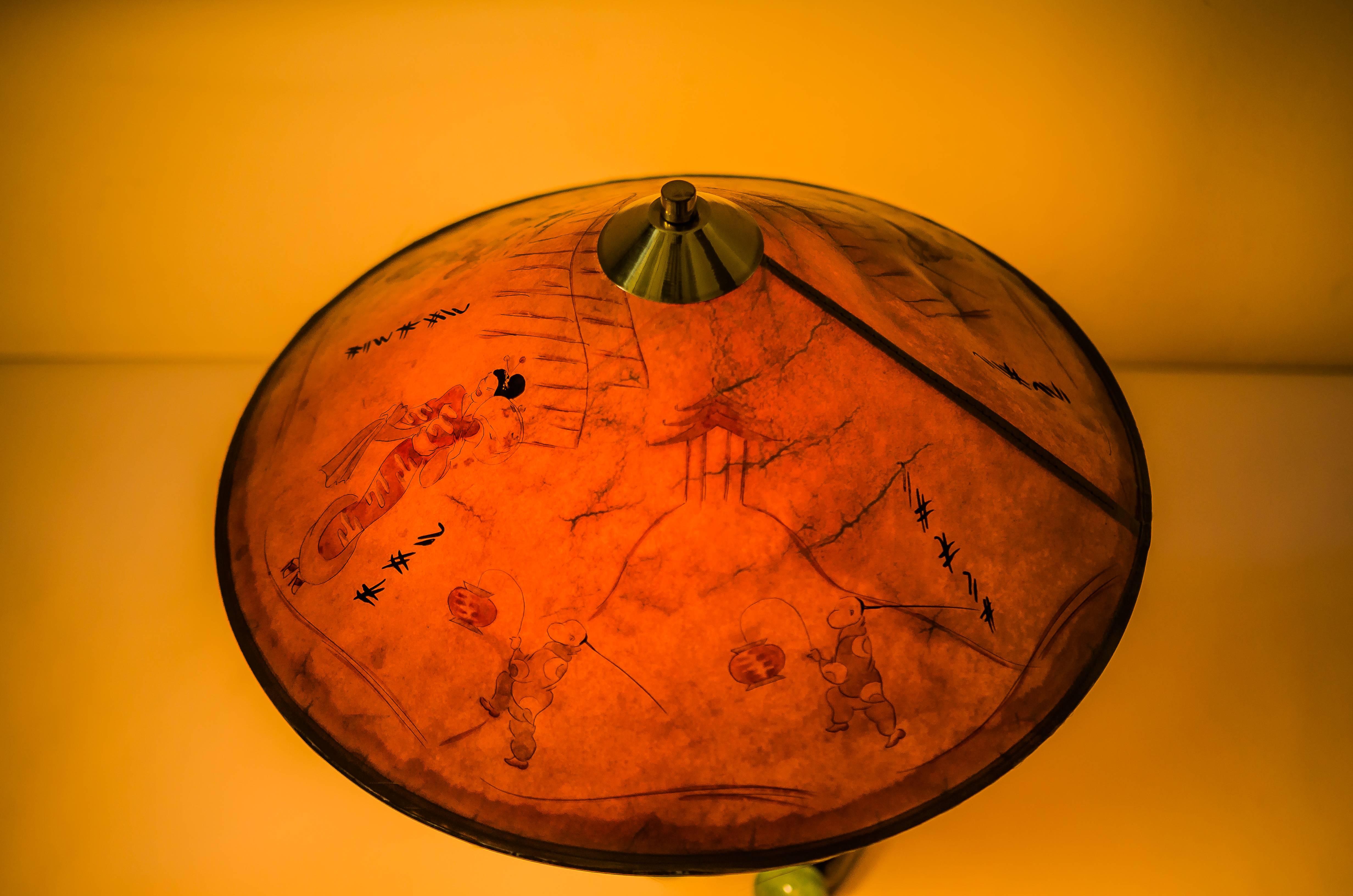 Table Lamp by Karli Bauer, circa 1950s In Good Condition For Sale In Wien, AT