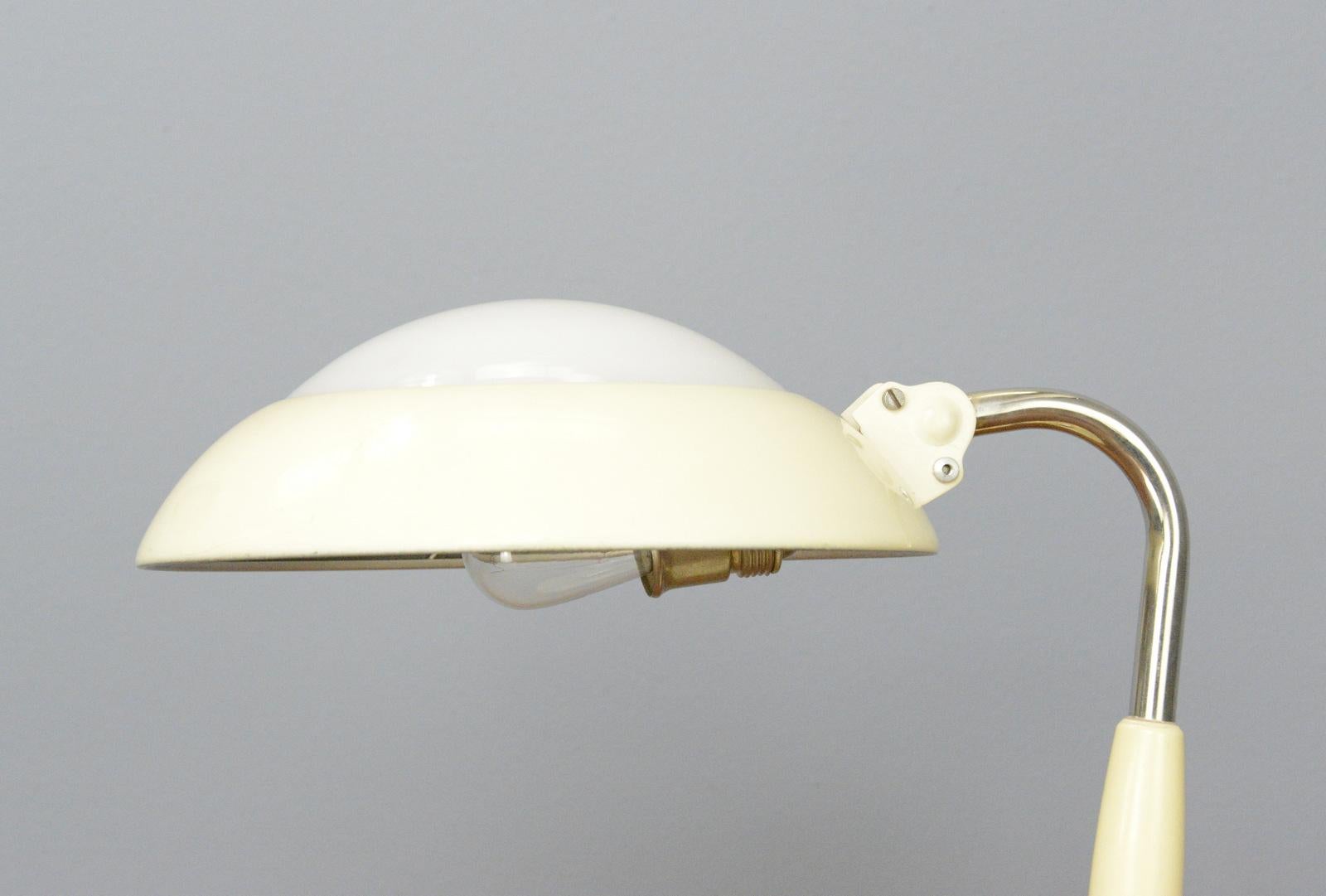 Bauhaus Table Lamp by Koranda, circa 1930s For Sale
