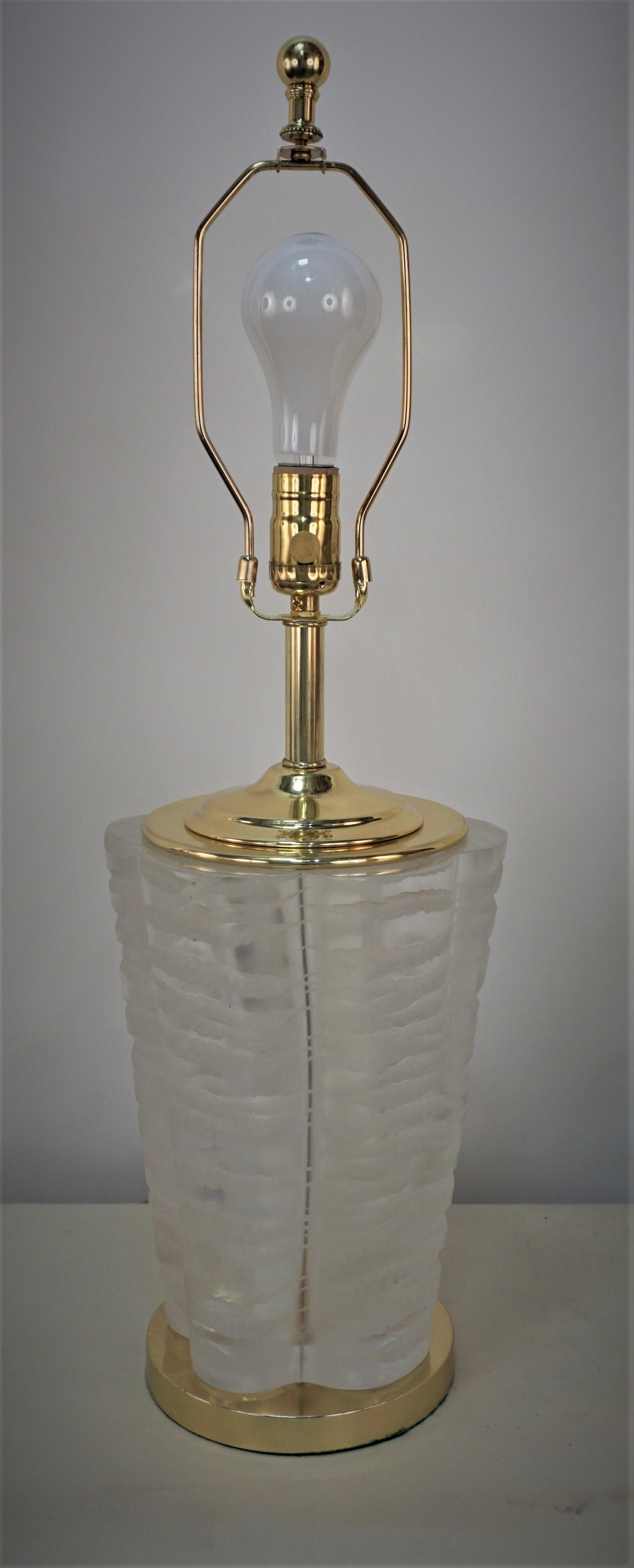 lalique lamp vintage