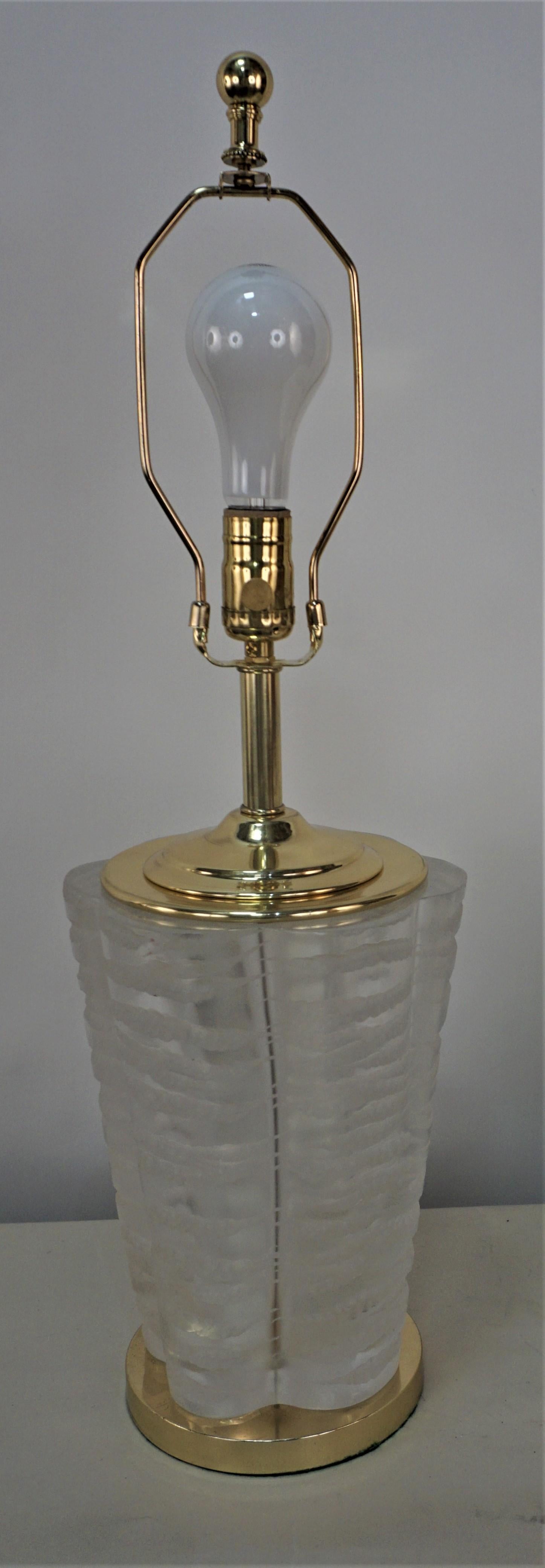 Table Lamp by Lalique 1