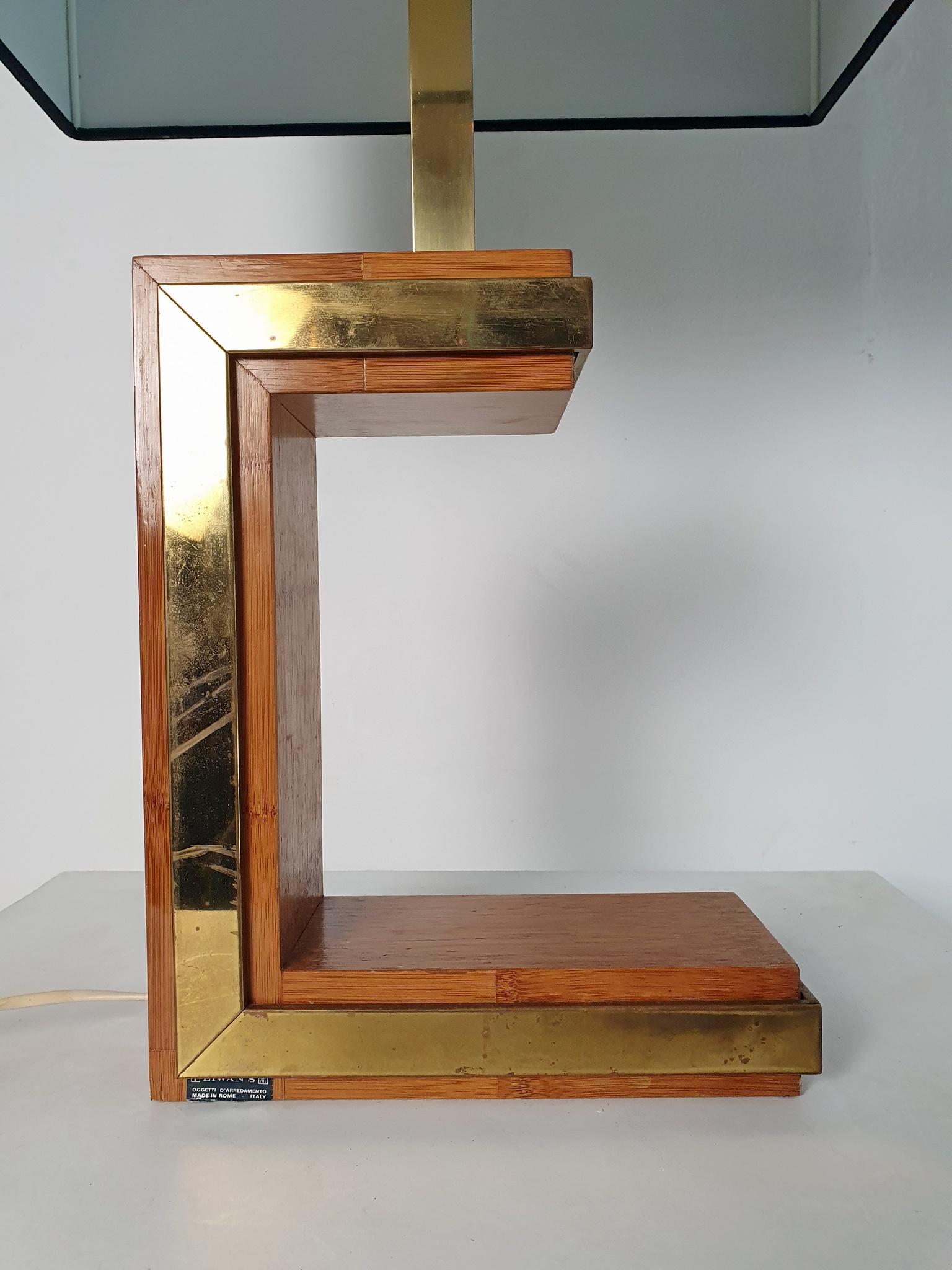 Post-Modern Table Lamp by Liwan's, Italy, 1970s For Sale