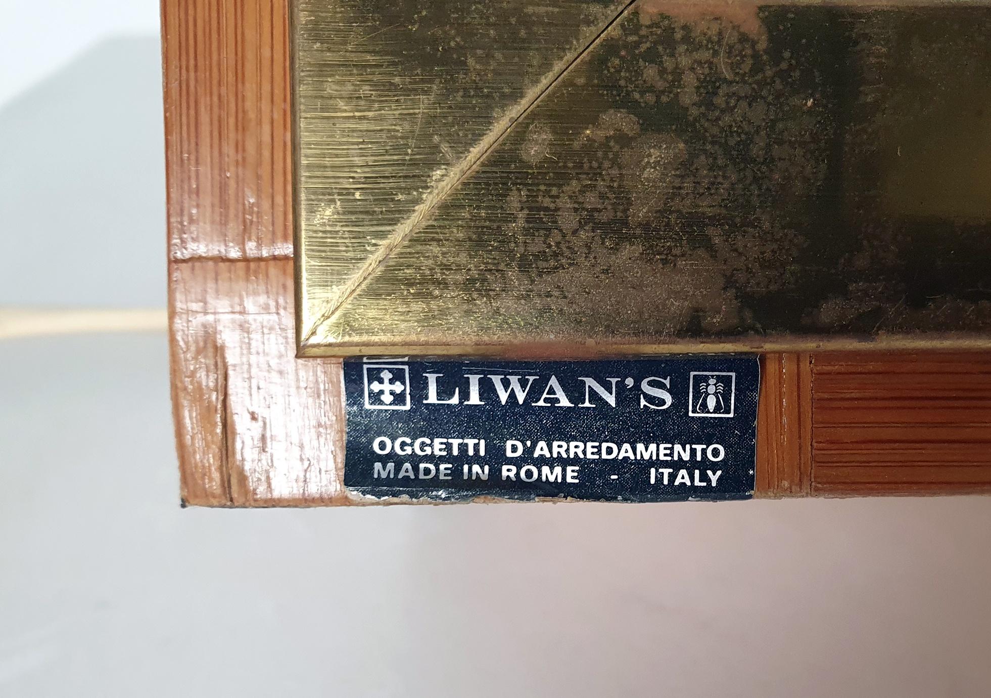 Tischlampe von Liwan's, Italien, 1970er Jahre im Zustand „Gut“ im Angebot in Albano Laziale, Rome/Lazio