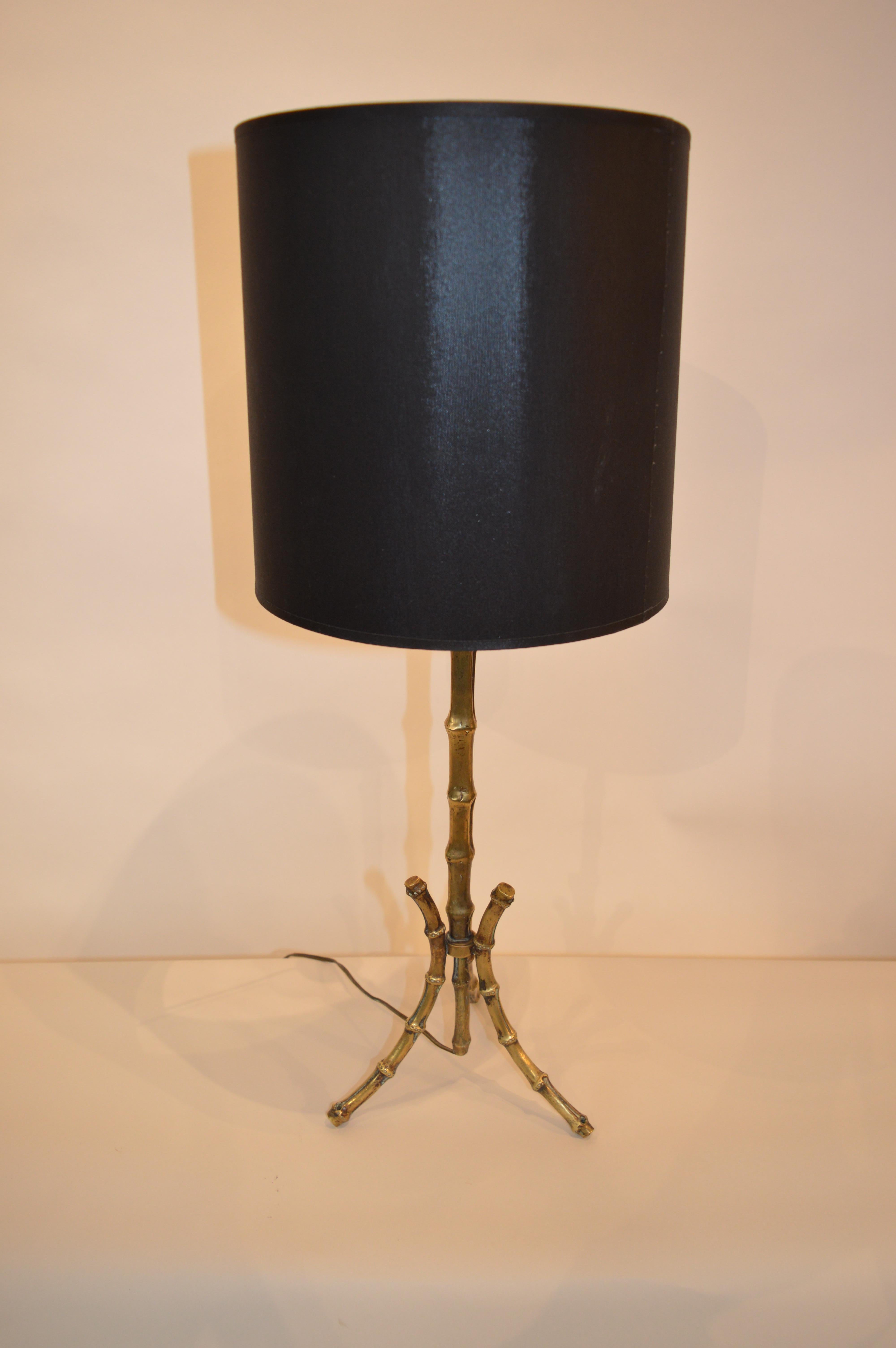 Mid-20th Century Table Lamp by Maison Baguès