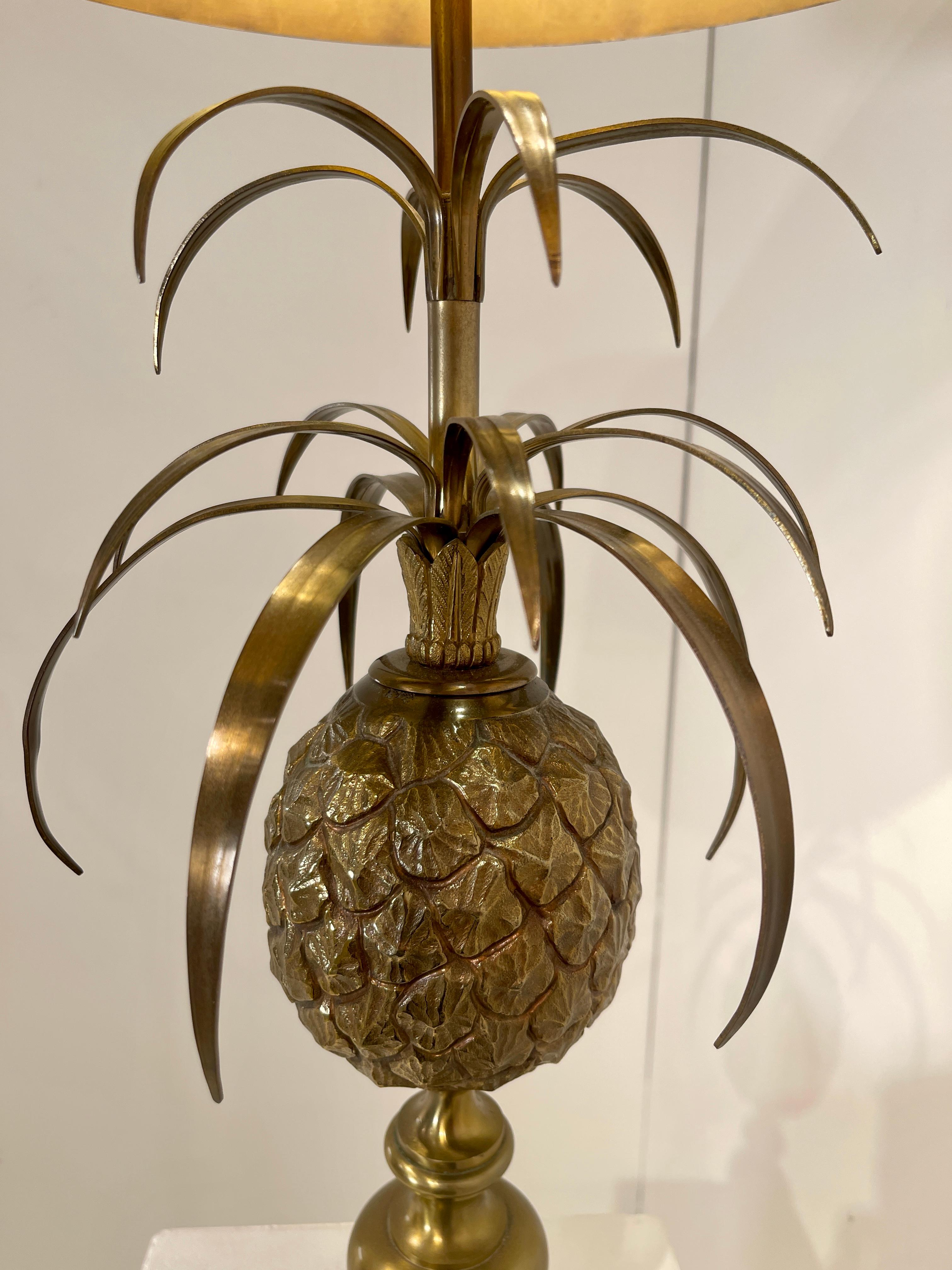 Tischlampe von Maison Charles et Fils, Modell Ananas (Moderne der Mitte des Jahrhunderts) im Angebot