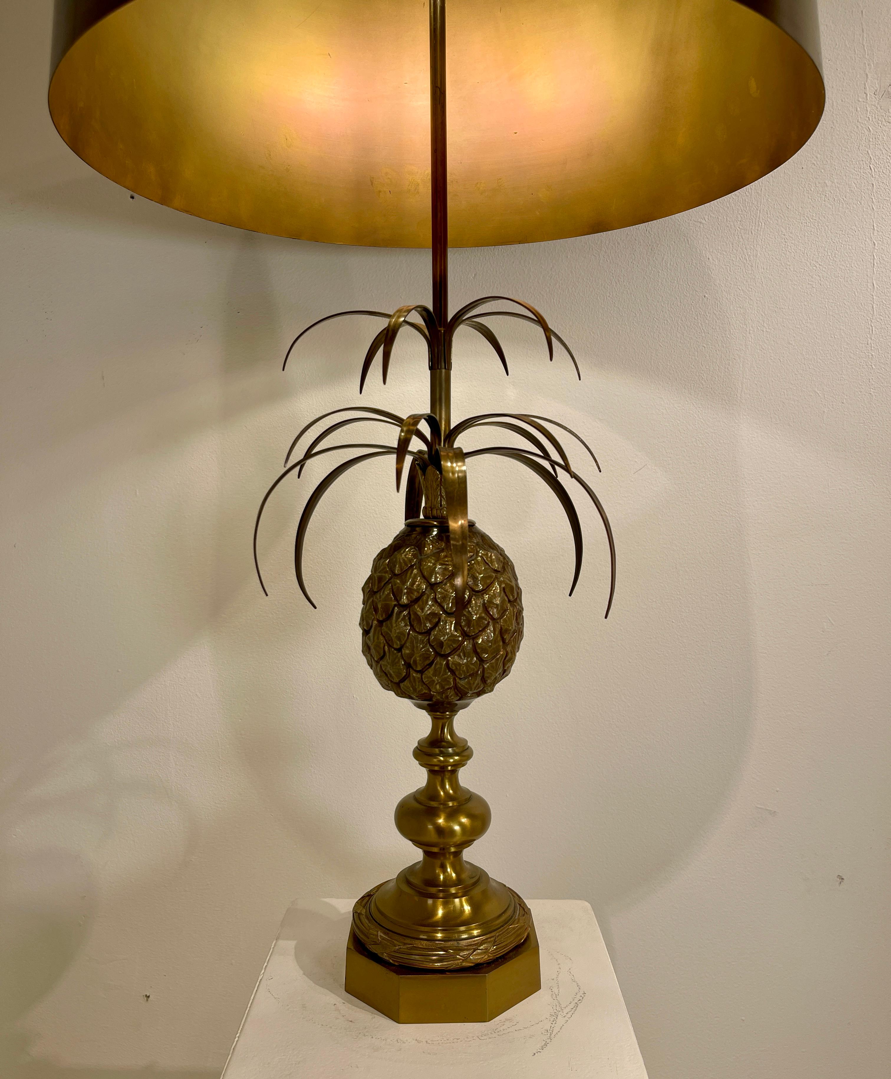 Tischlampe von Maison Charles et Fils, Modell Ananas (Französisch) im Angebot