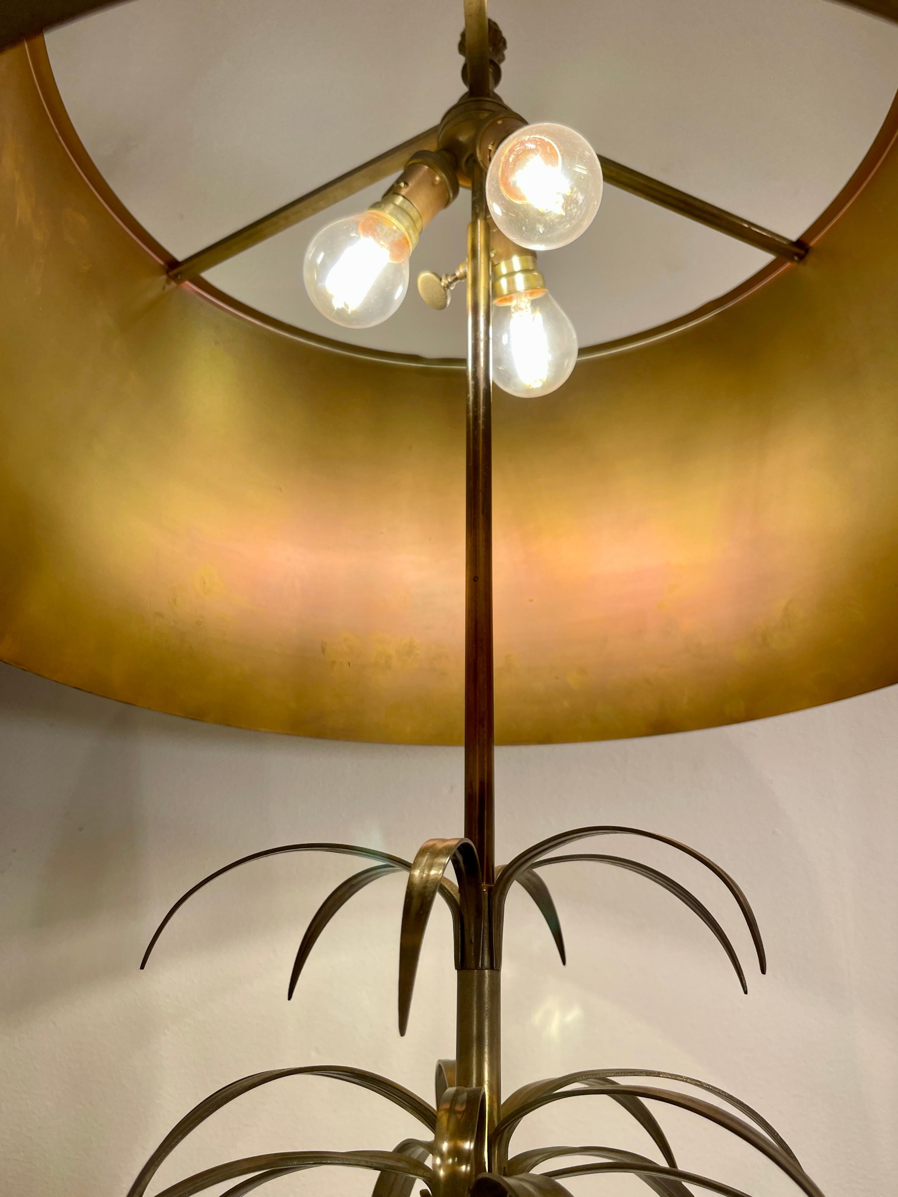 Mid-Century Modern Table Lamp by Maison Charles et Fils model Pineapple For Sale