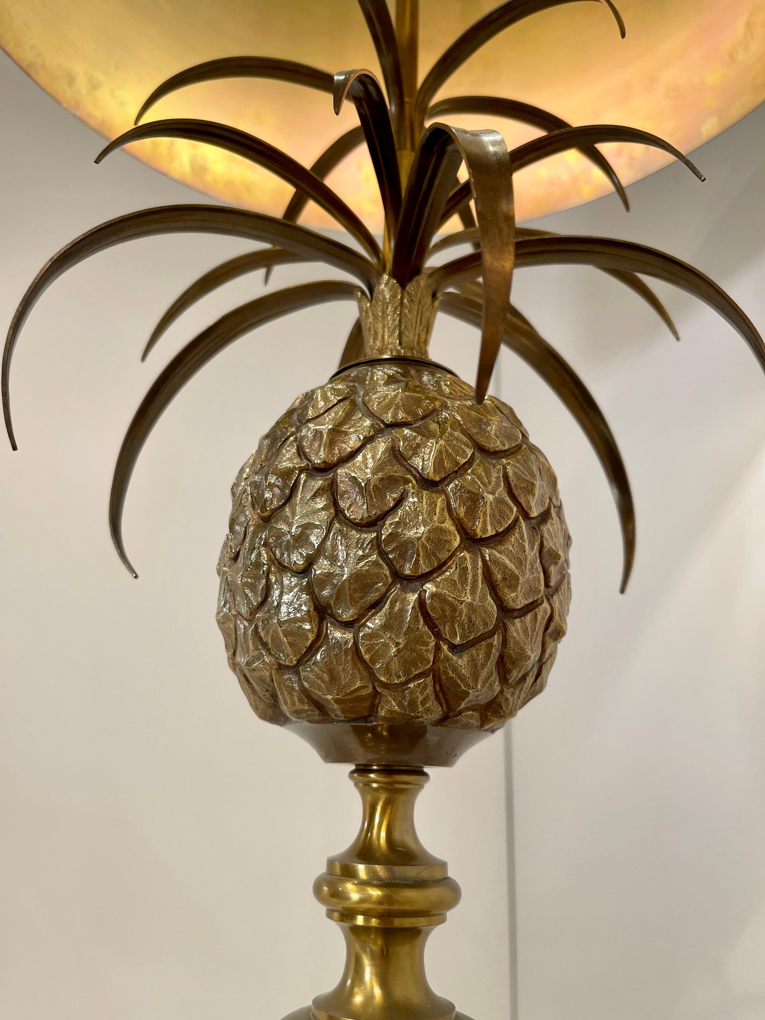 Table Lamp by Maison Charles et Fils model Pineapple In Good Condition For Sale In Brussels, BE