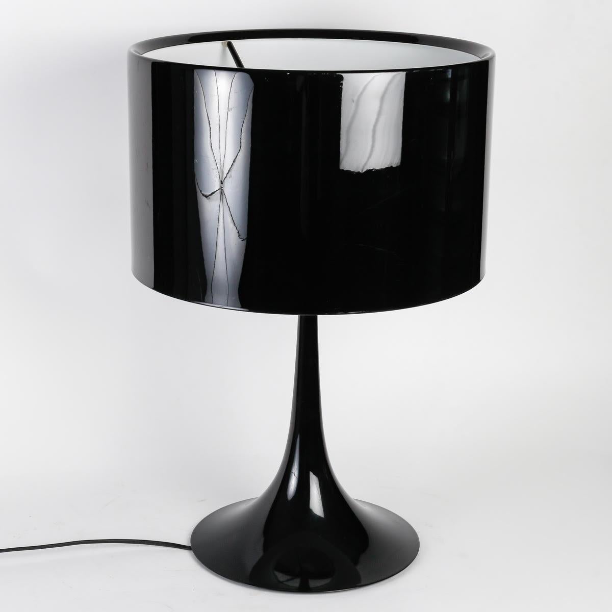 Polished Table Lamp by Maison Flos, Made in Italy. For Sale