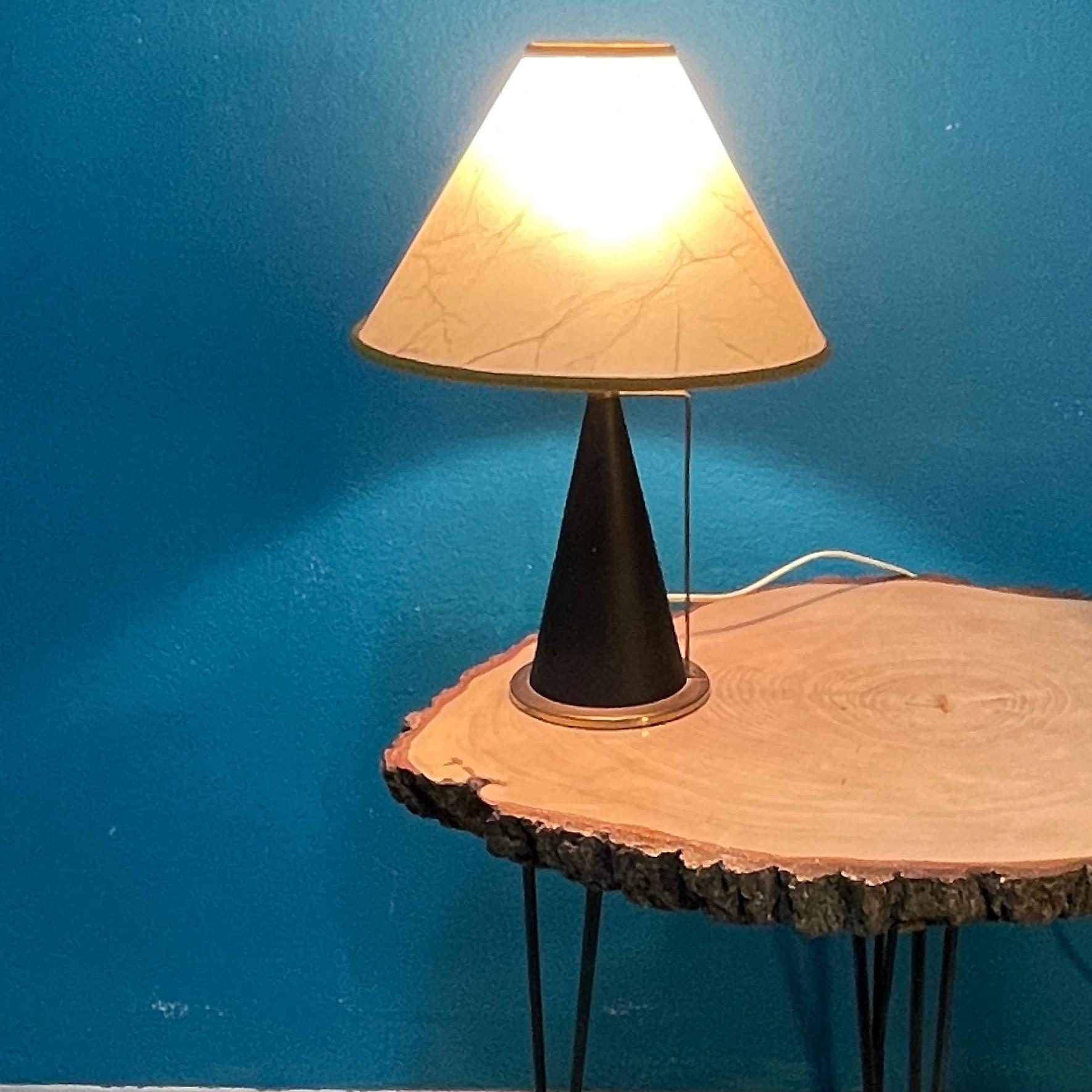 Mid-Century Modern Table Lamp by Maria Lindeman for Idman, 1950's