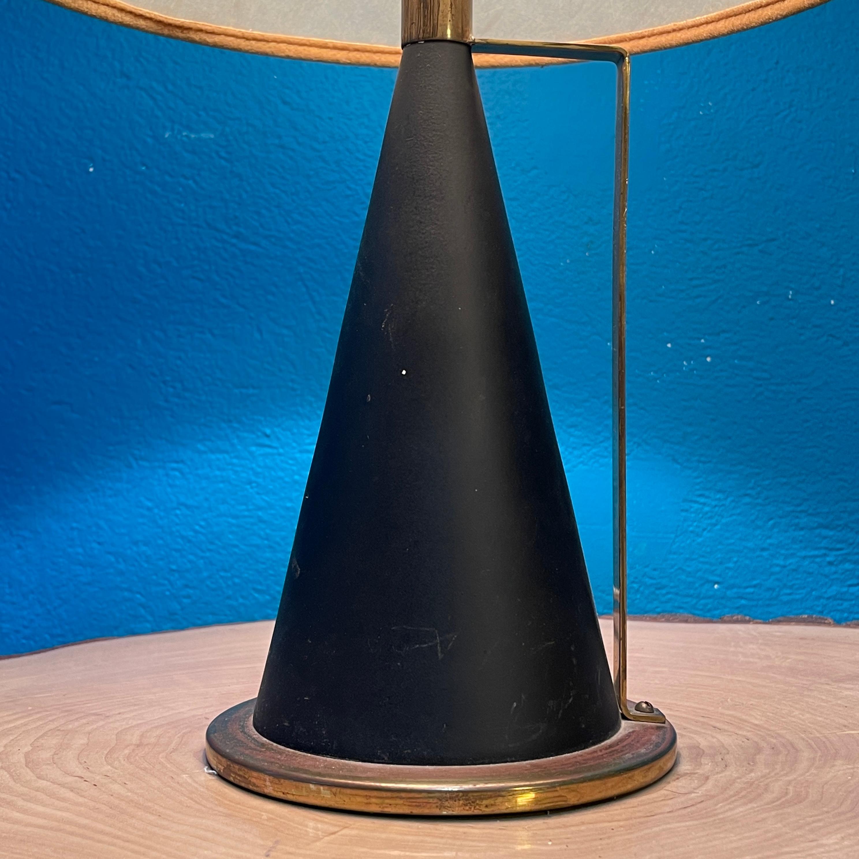 Metal Table Lamp by Maria Lindeman for Idman, 1950's