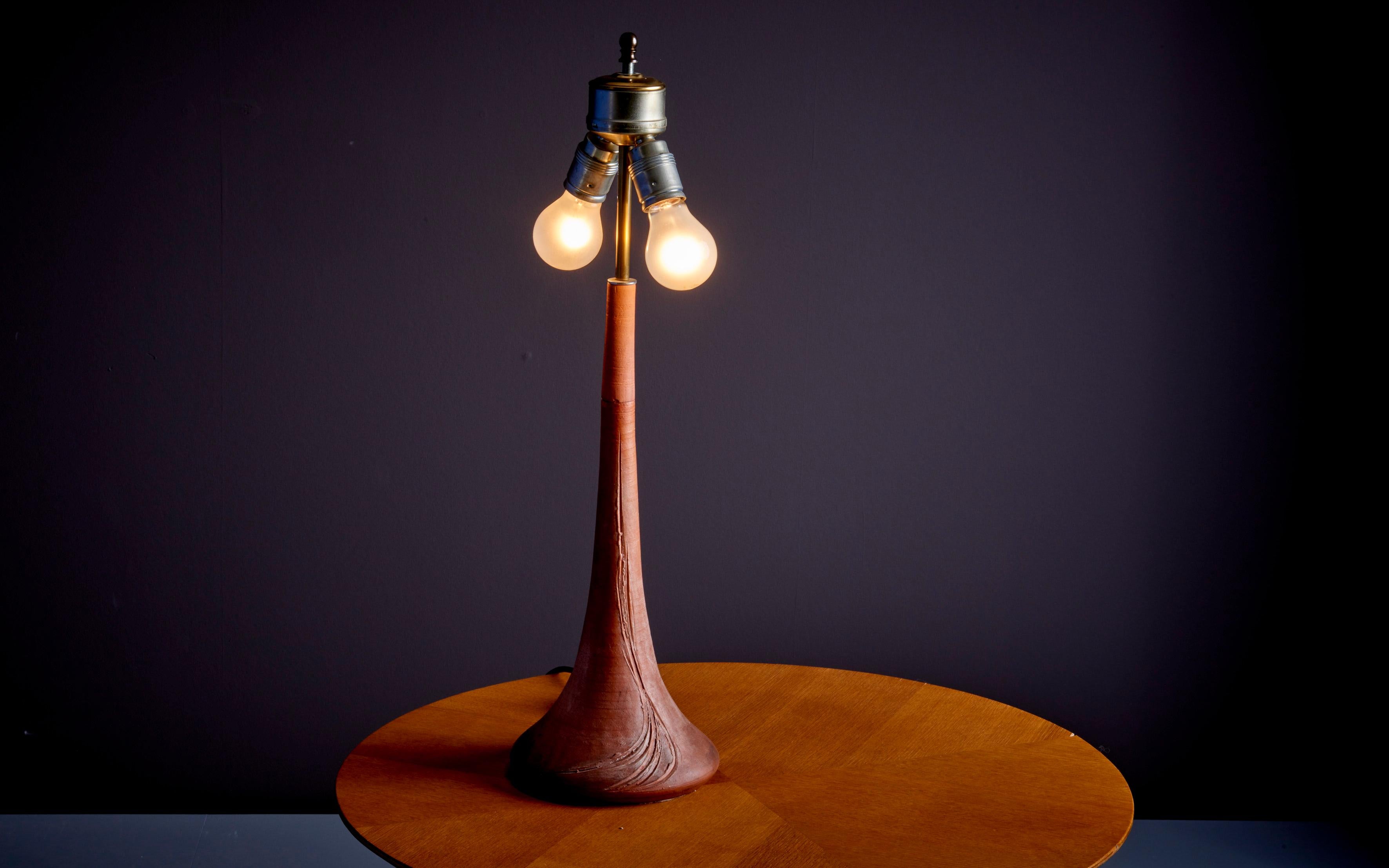 Mid-Century Modern Table Lamp by Marianne Koplin, Germany - 1970s  For Sale