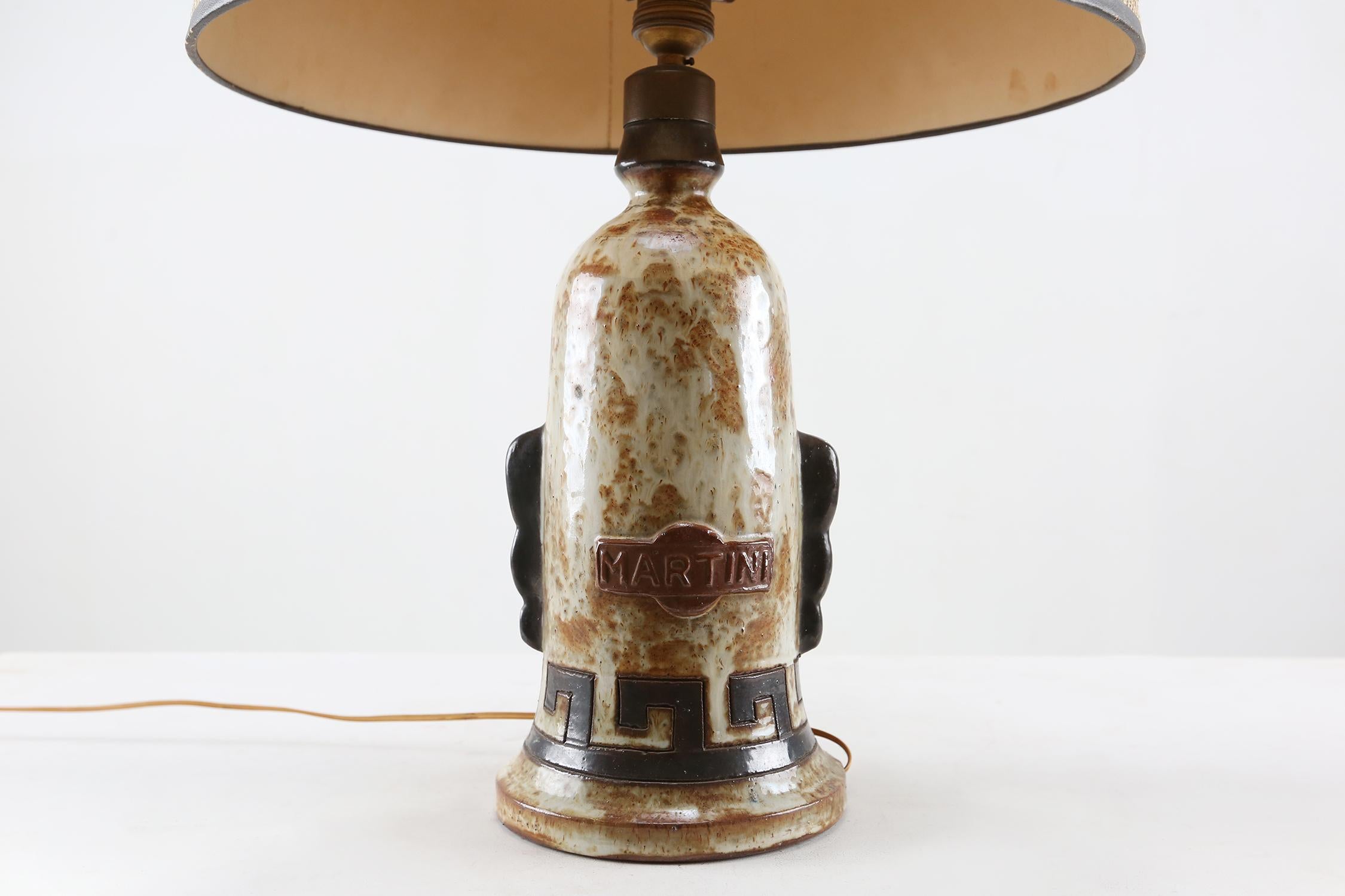 Table Lamp by Martini 1950's In Good Condition For Sale In Meulebeke, BE
