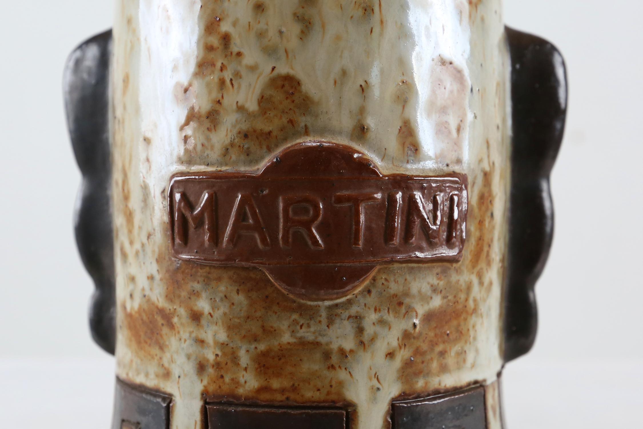 Mid-20th Century Table Lamp by Martini 1950's For Sale