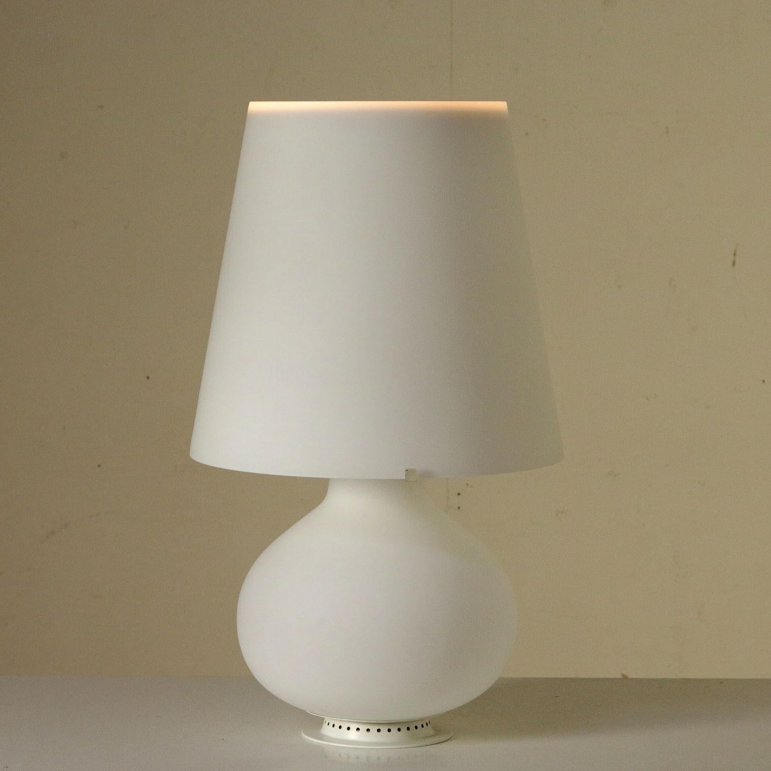 Italian Table Lamp by Max Ingrand for Fontana Arte Vintage, Italy, 1960s-1970s