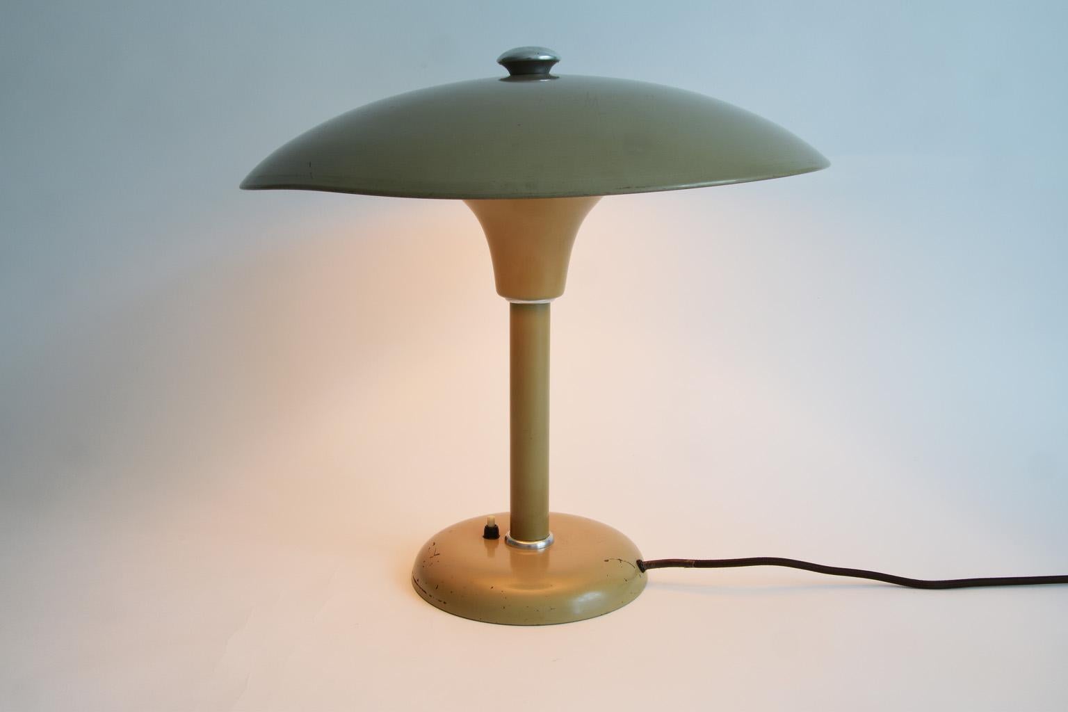 Table Lamp by Max Schumacher for Werner Schröder Bauhaus, Germany, 1934 For Sale 5