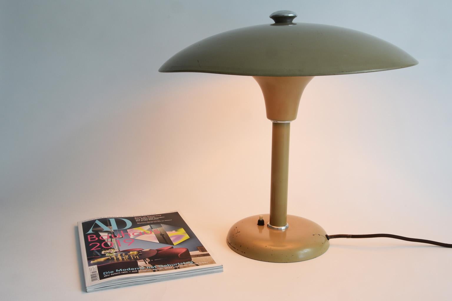 Table Lamp by Max Schumacher for Werner Schröder Bauhaus, Germany, 1934 For Sale 6