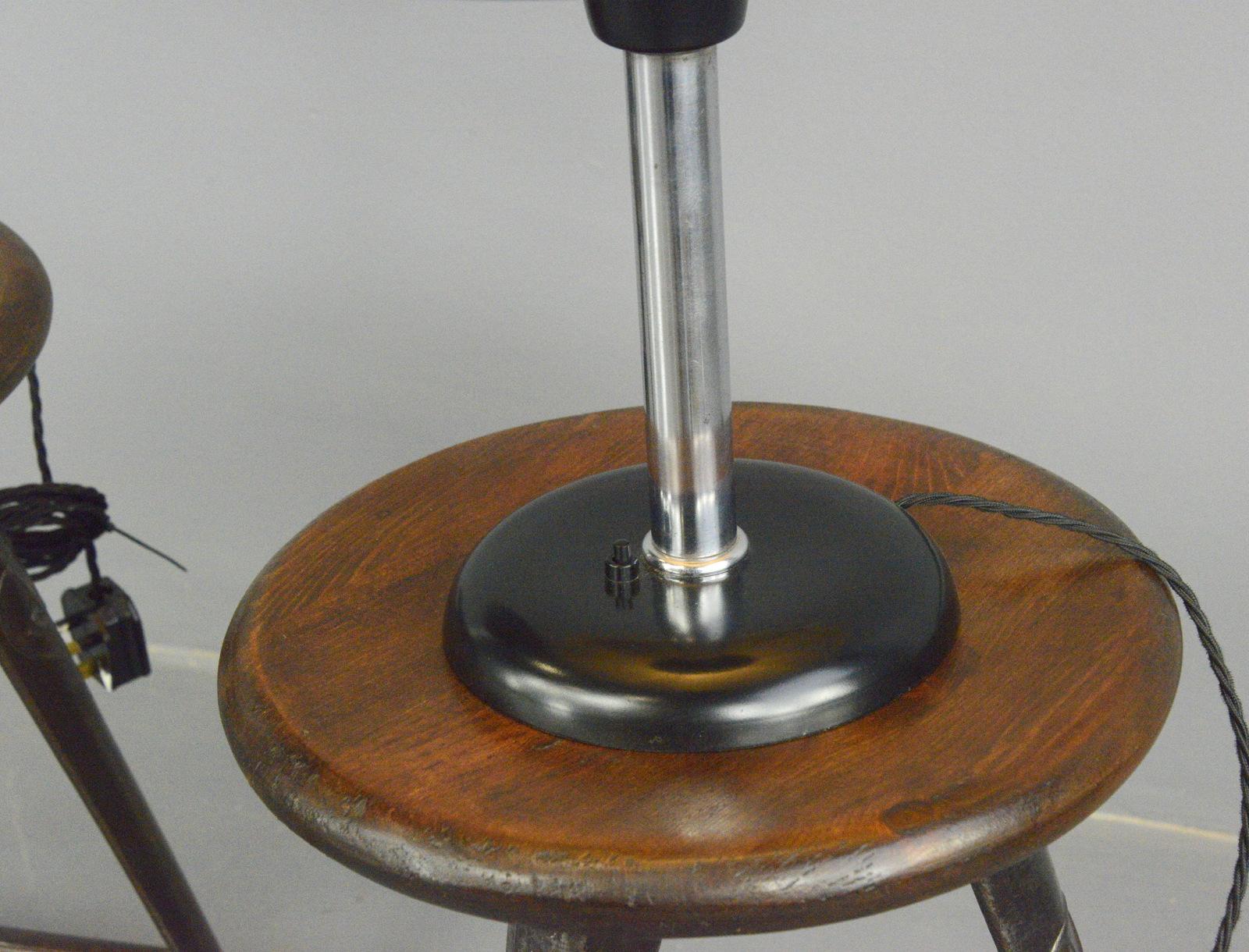 Bauhaus Table Lamp by Max Schumacher for Werner Schröder Lobenstein