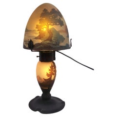 Lampada da tavolo di Muller Frères da Lunéville