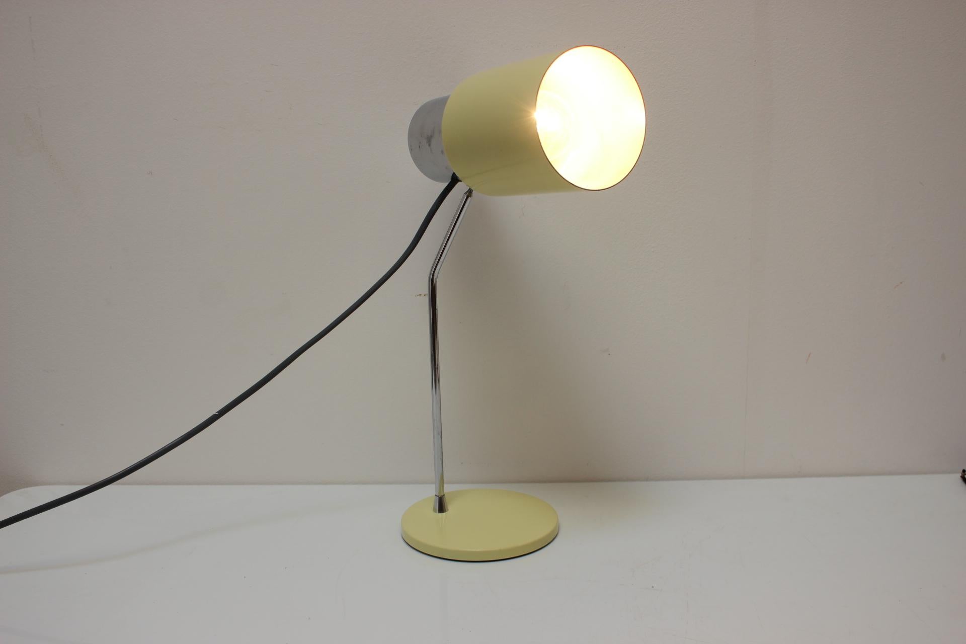 Table Lamp by Napako, 1960's, Czechoslovakia In Good Condition For Sale In Praha, CZ