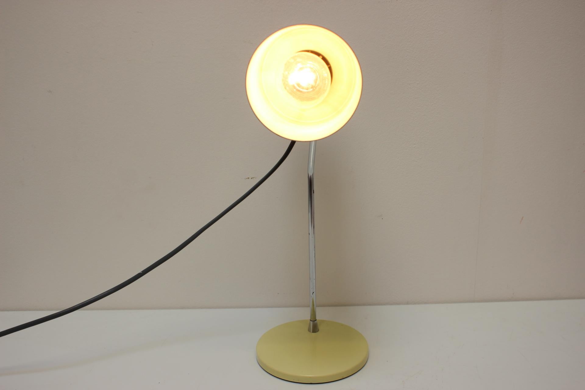 Mid-20th Century Table Lamp by Napako, 1960's, Czechoslovakia For Sale