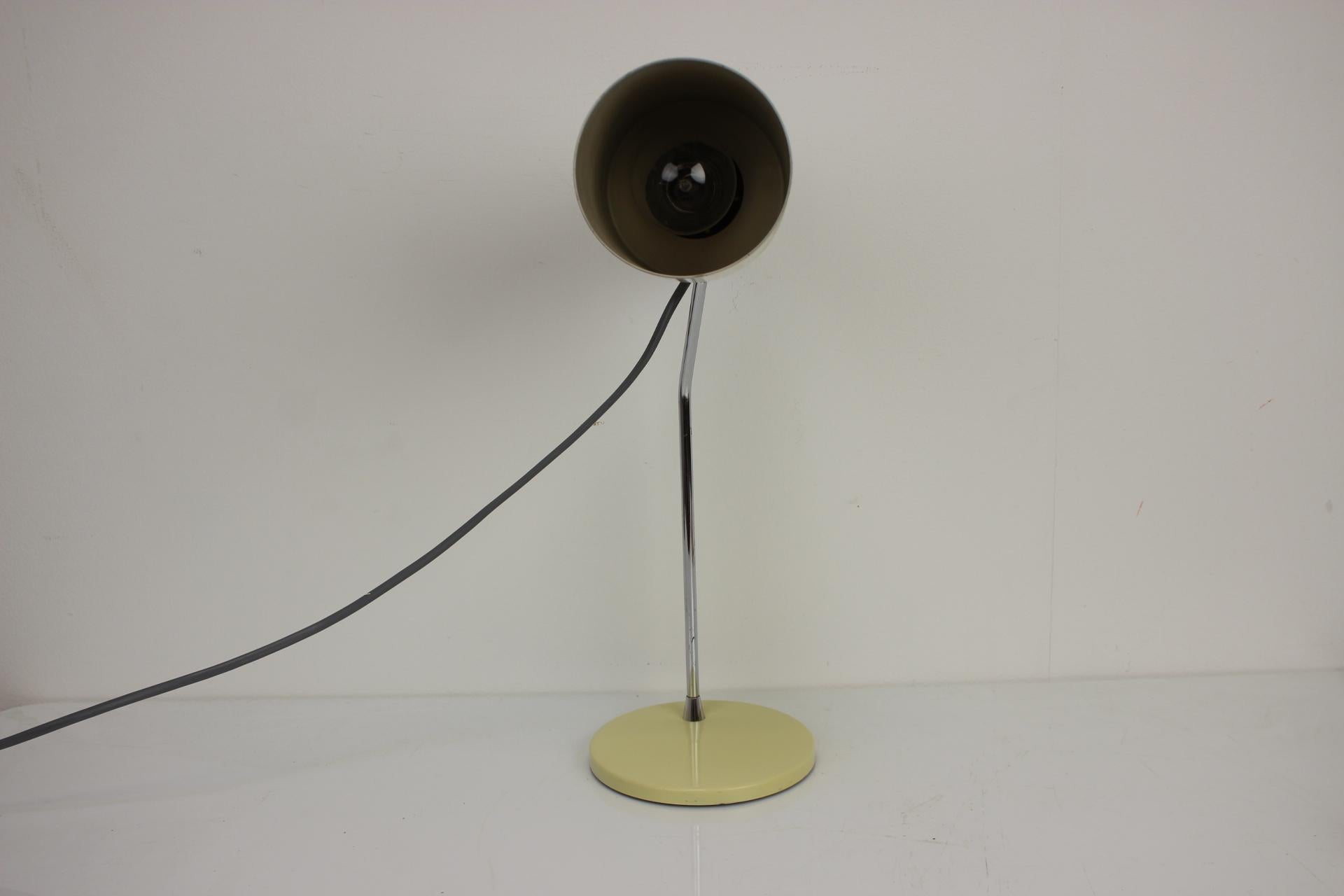 Table Lamp by Napako, 1960's, Czechoslovakia For Sale 1