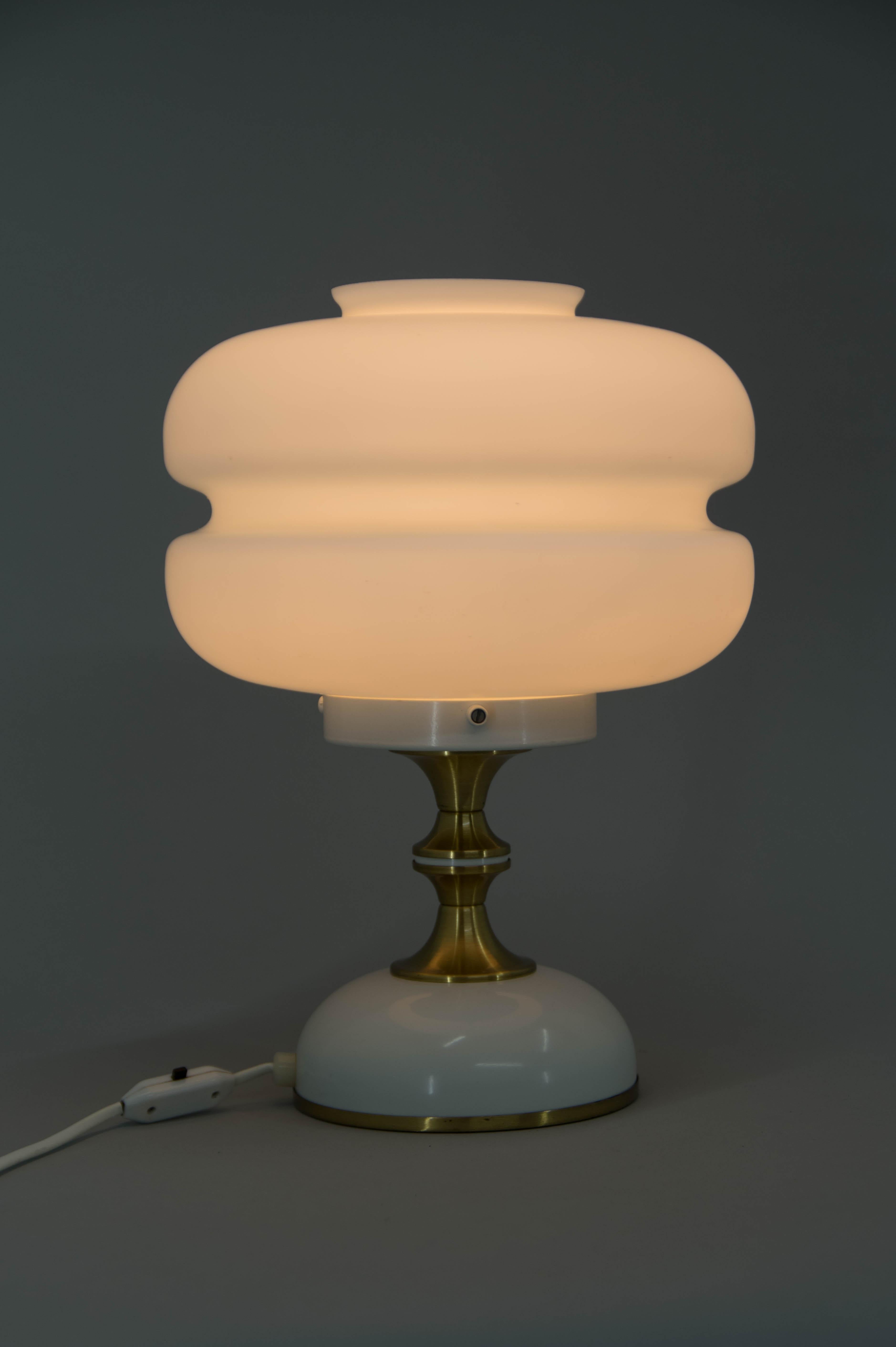 Table Lamp by Napako, 1970s, Perfect Condition In Excellent Condition For Sale In Praha, CZ