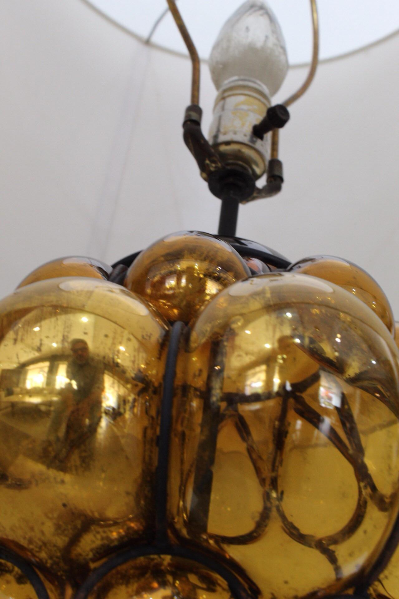 Brutalist Table Lamp by Odilon Avalos