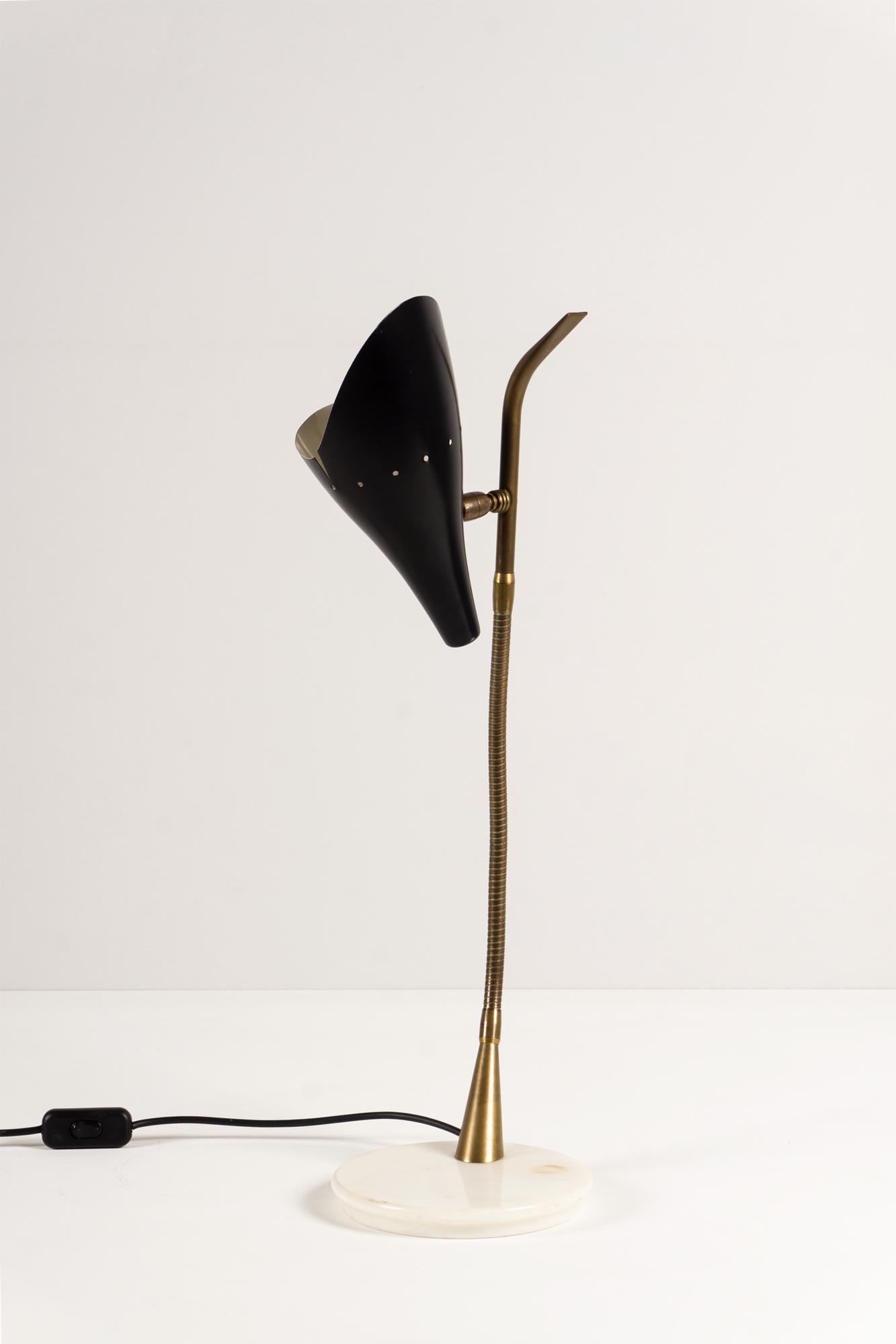 Italian Table Lamp by Oscar Torlasco 1955 For Sale
