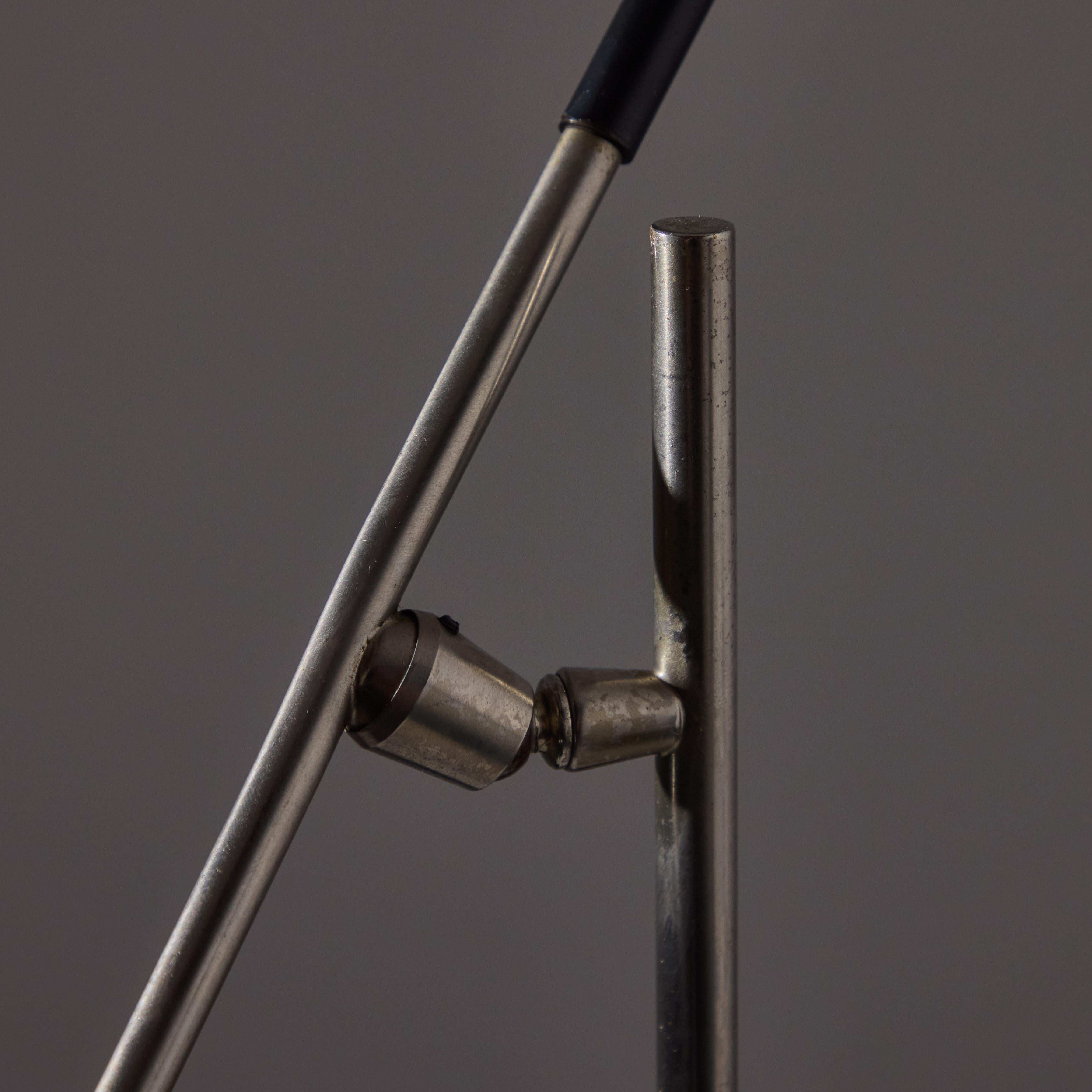 Aluminum Table Lamp by Oscar Torlasco for Lumi For Sale