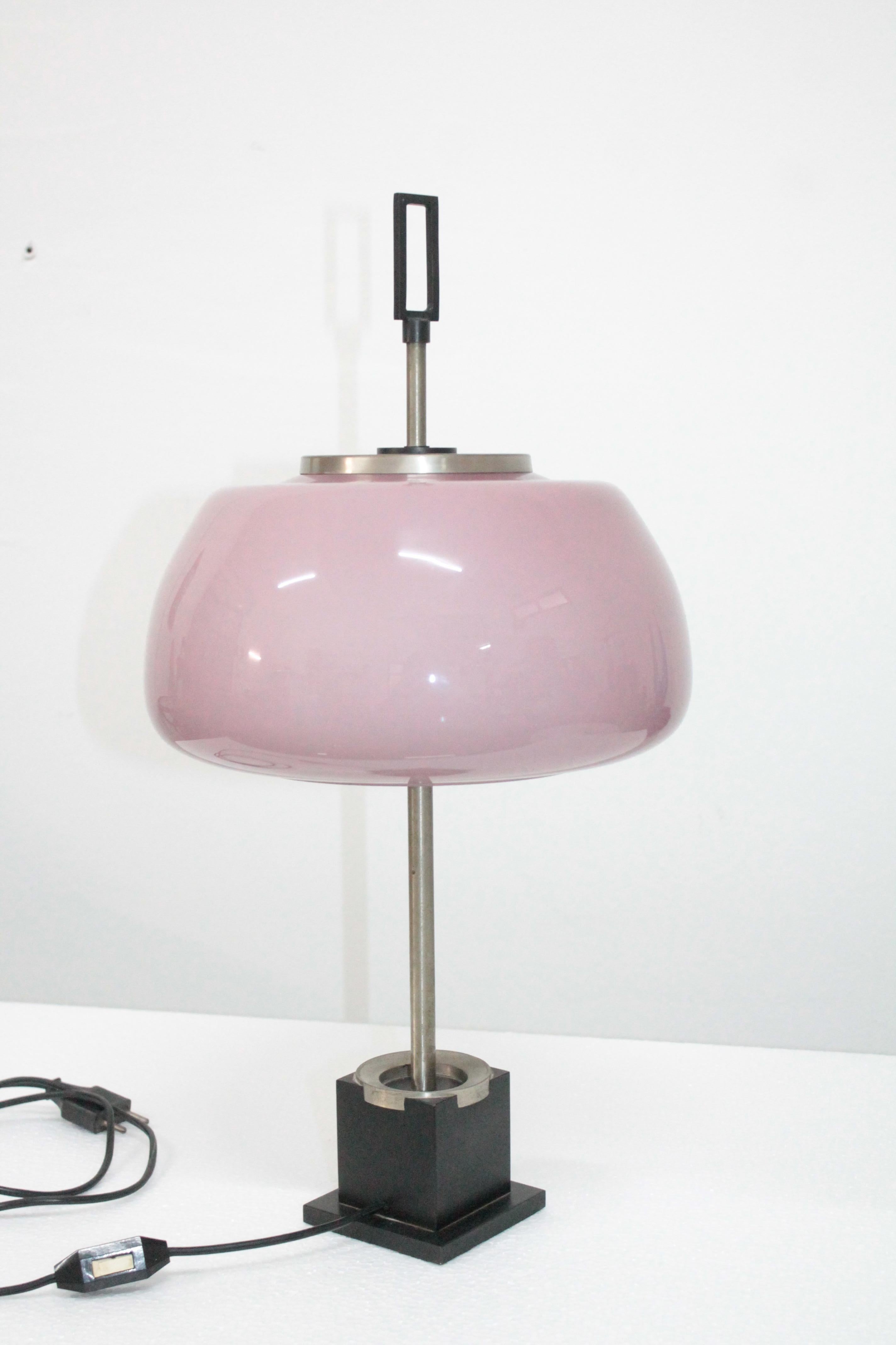 Table Lamp by Oscar Torlasco for Lumi Milano, 1950s For Sale 1