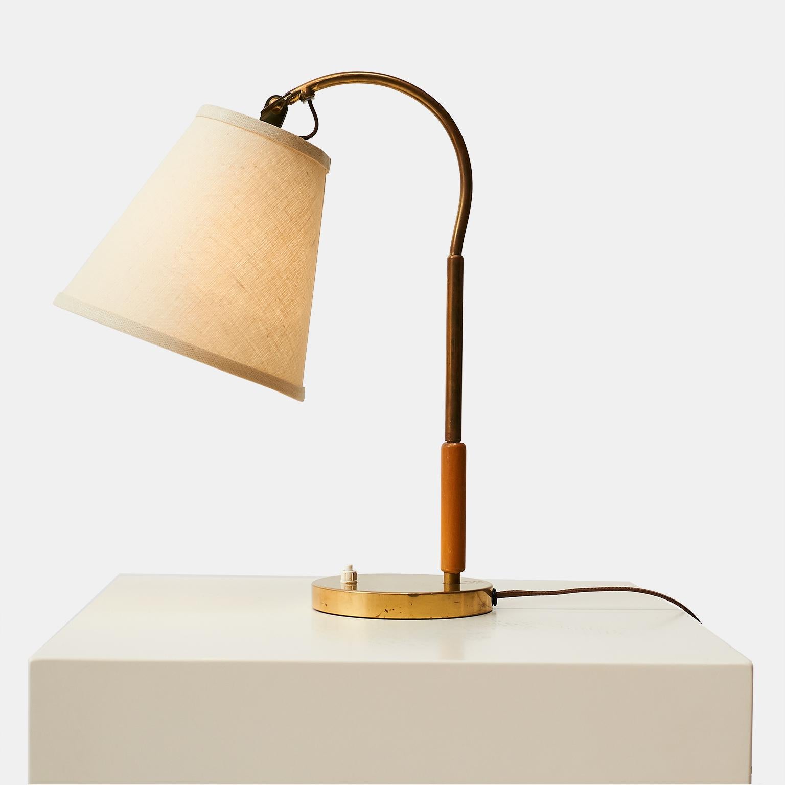 European Table Lamp by Paavo Tynell