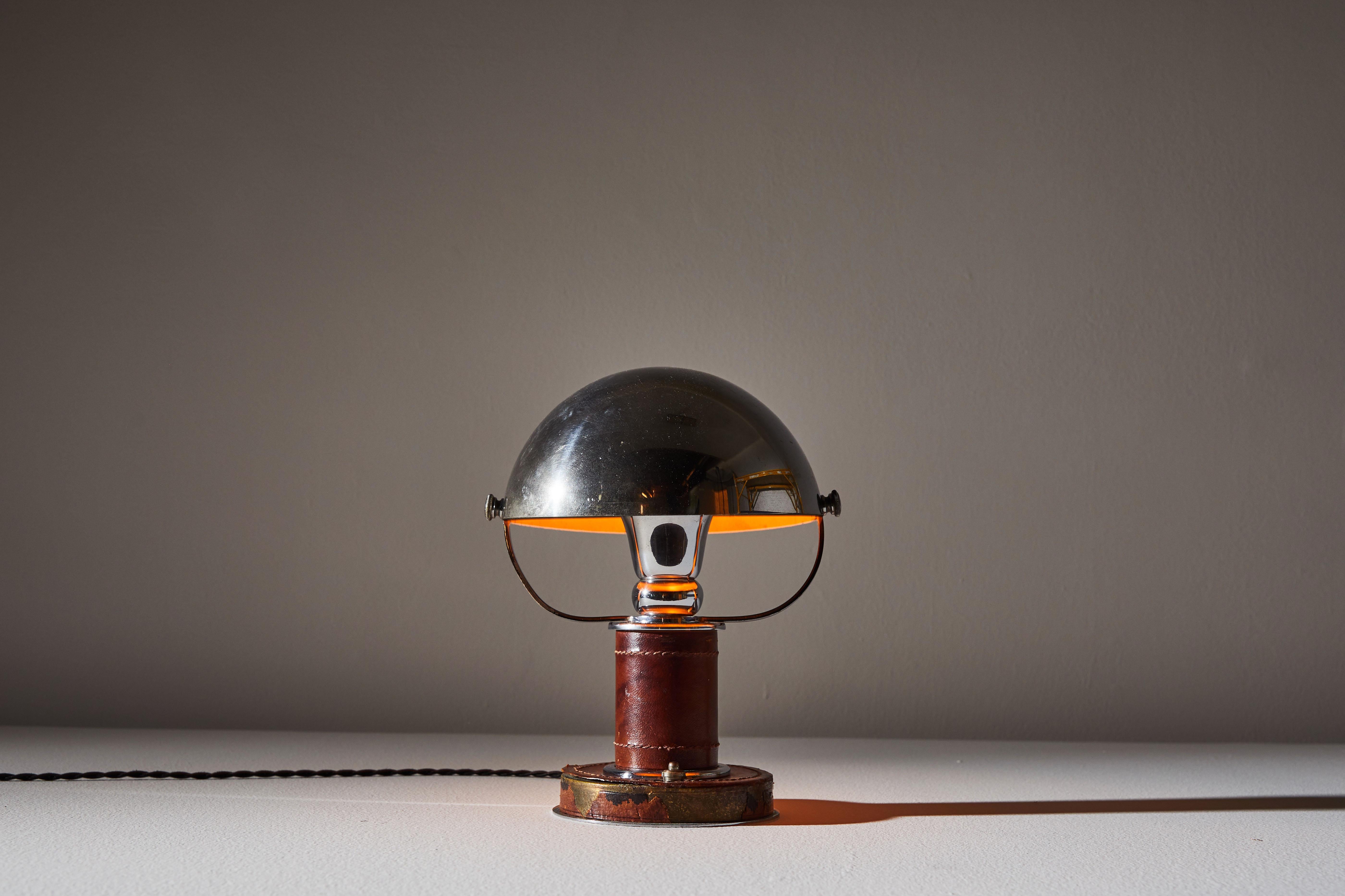 European Table Lamp by Paul Dupre Lafon for Hermès