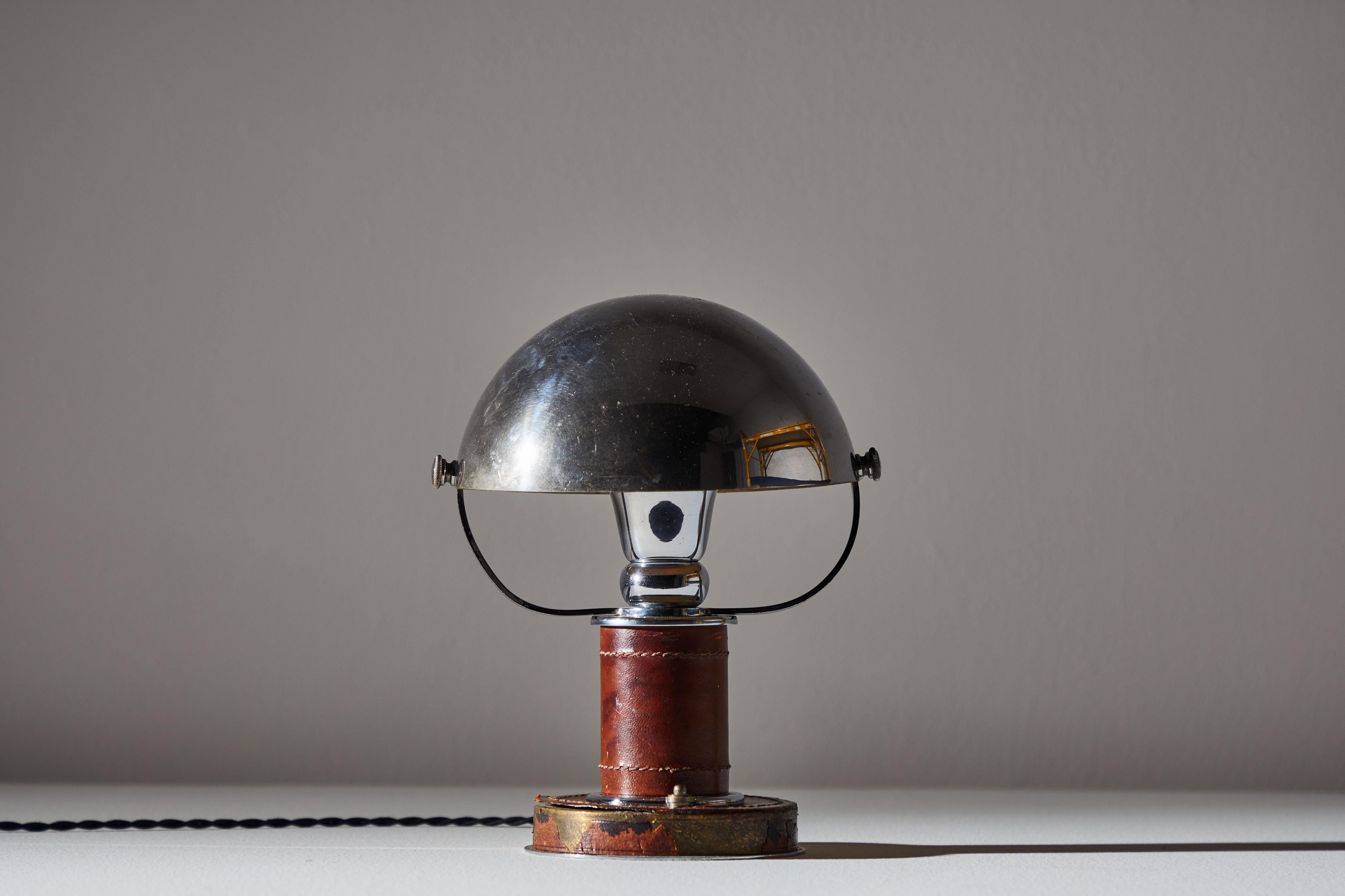 Early 20th Century Table Lamp by Paul Dupre Lafon for Hermès