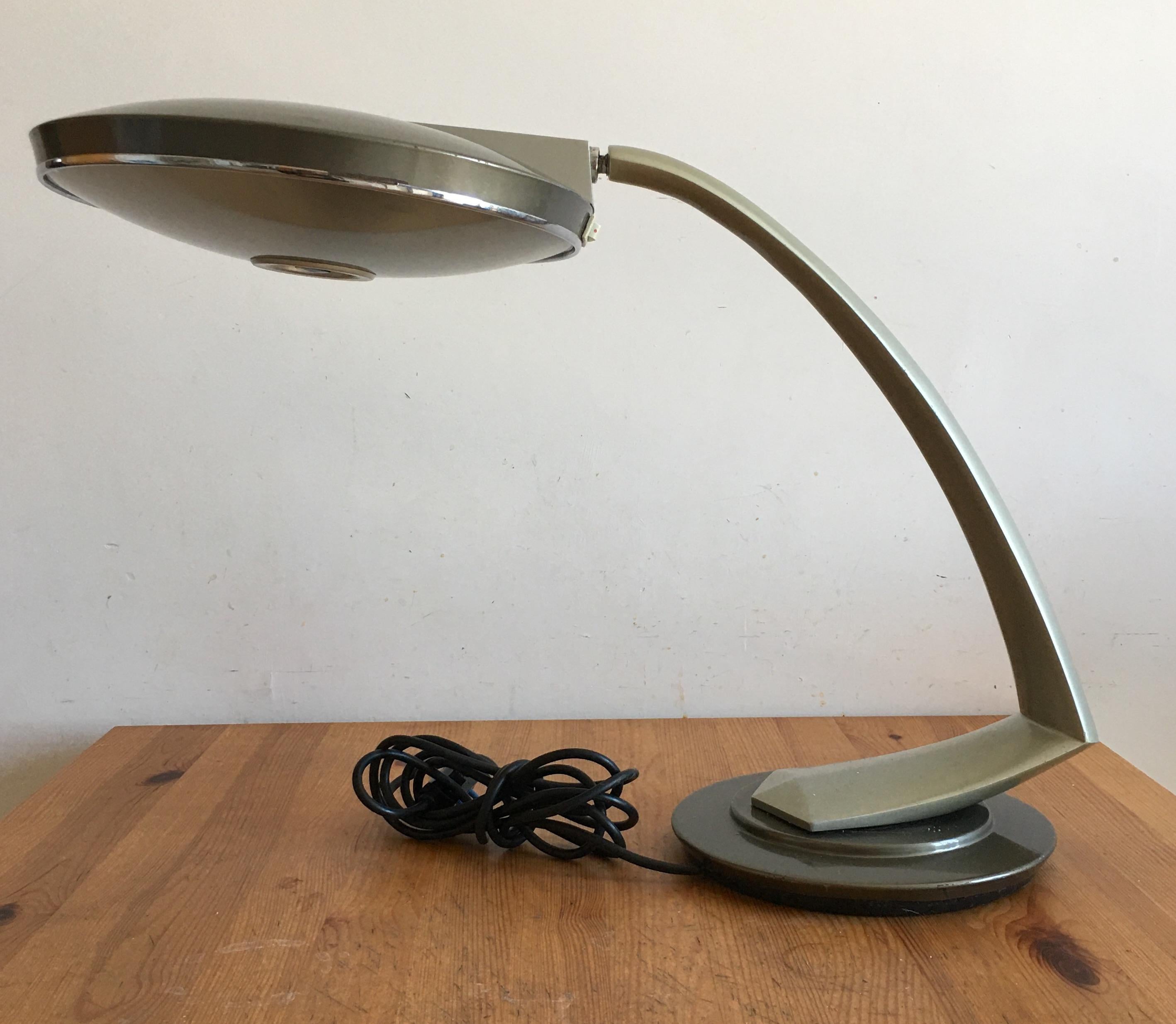 Mid-Century Modern Lampe de table de Pedro Martin pour Fase